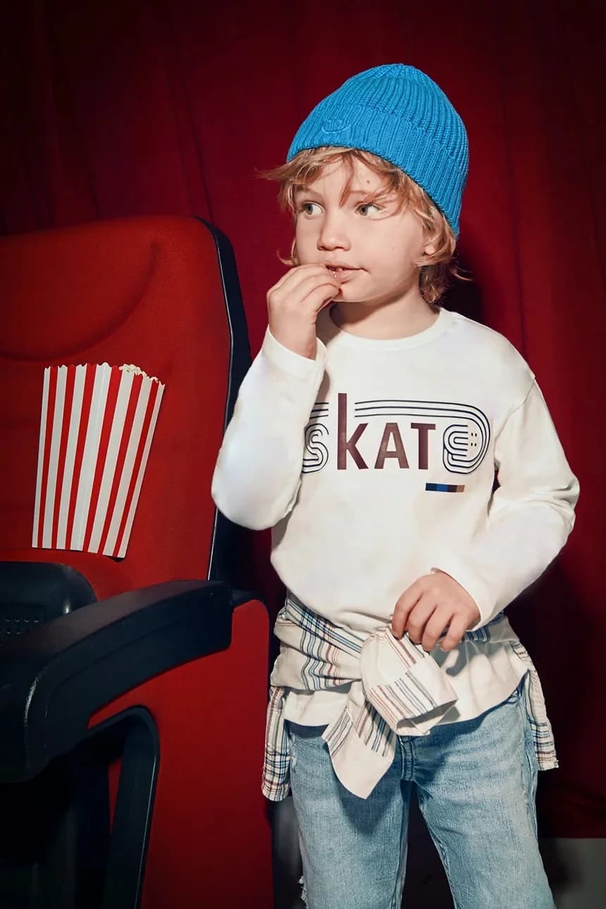 Детский лонгслив