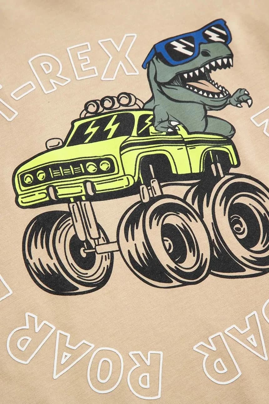 Детская хлопковая рубашка с длинным рукавом - фото 4