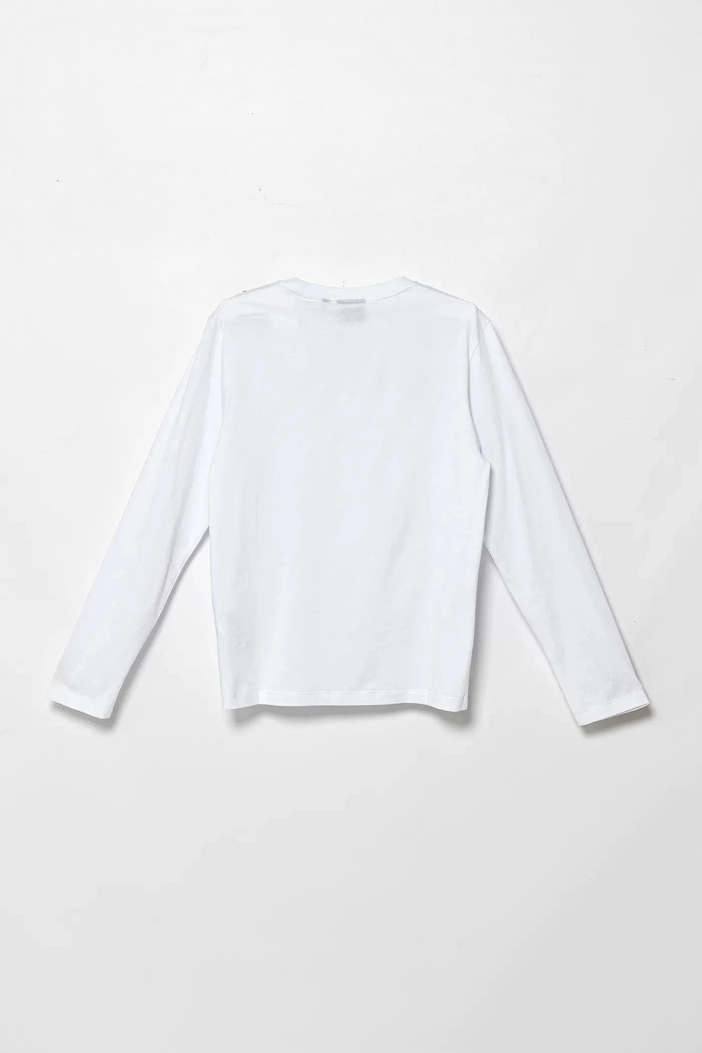 Детская хлопковая рубашка с длинным рукавом - фото 2