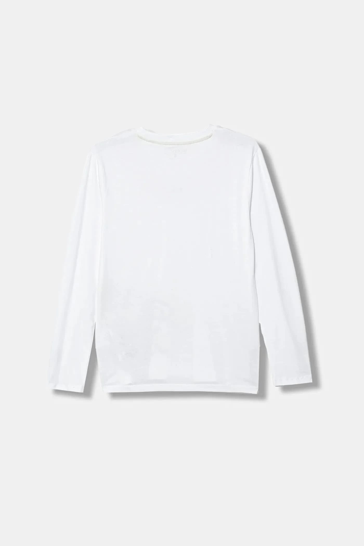 Детская хлопковая рубашка с длинным рукавом - фото 2