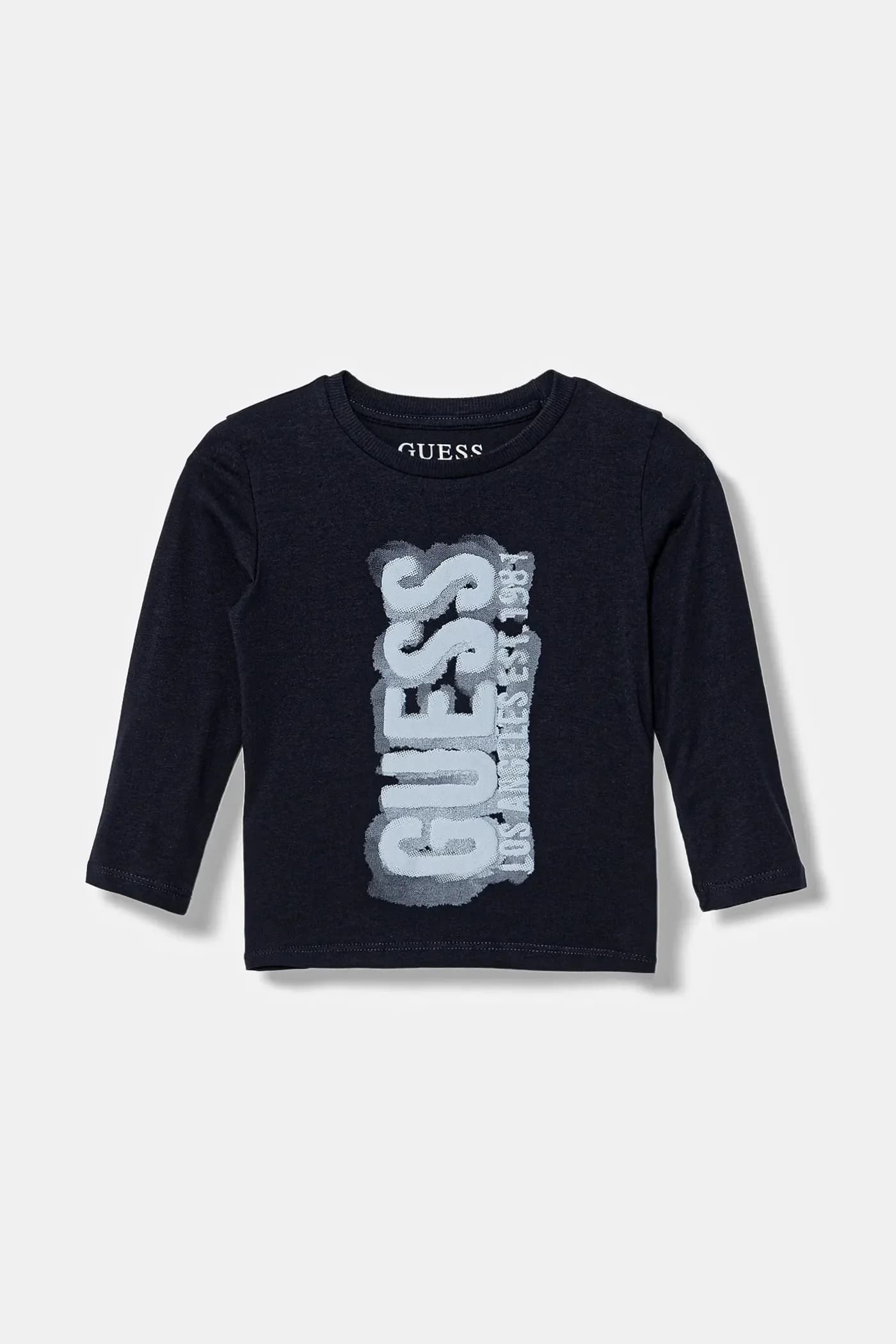 Детская хлопковая рубашка с длинным рукавом