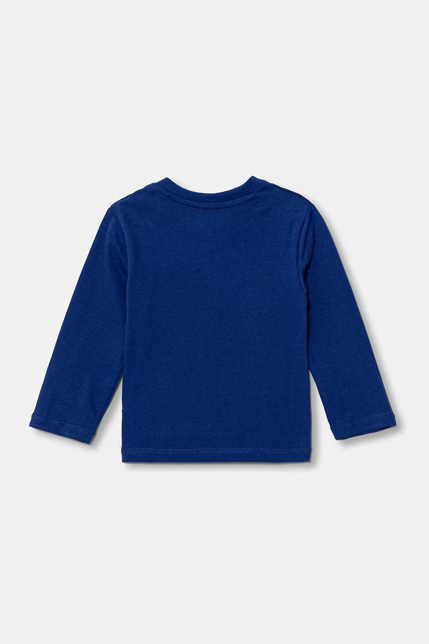 Детская хлопковая рубашка с длинным рукавом - фото 2