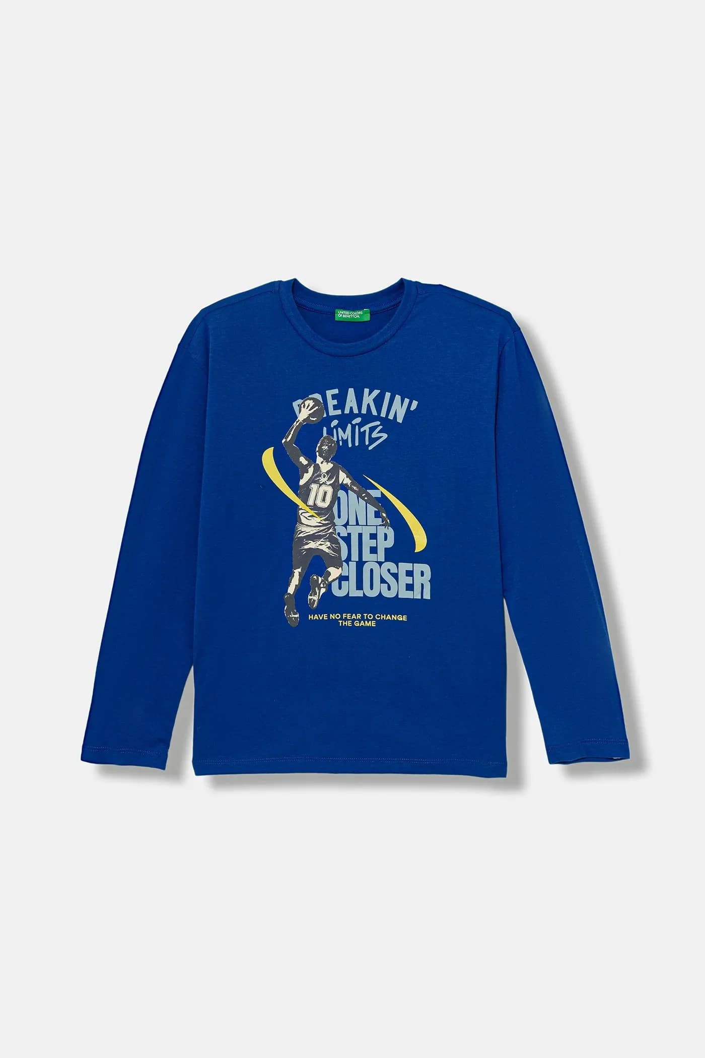 Детская хлопковая рубашка с длинным рукавом