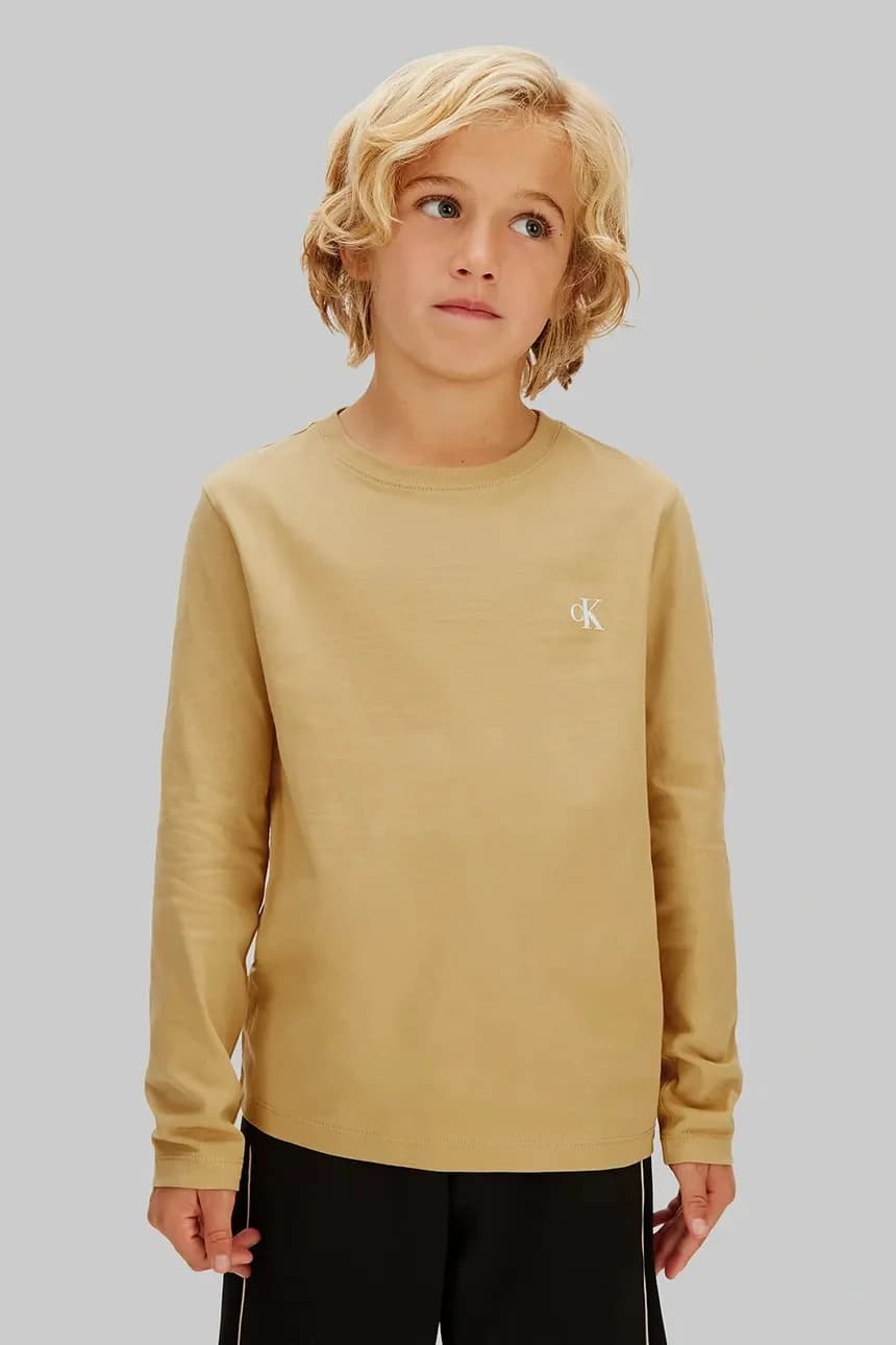 Детские хлопковые рубашки с длинными рукавами, 2 шт.