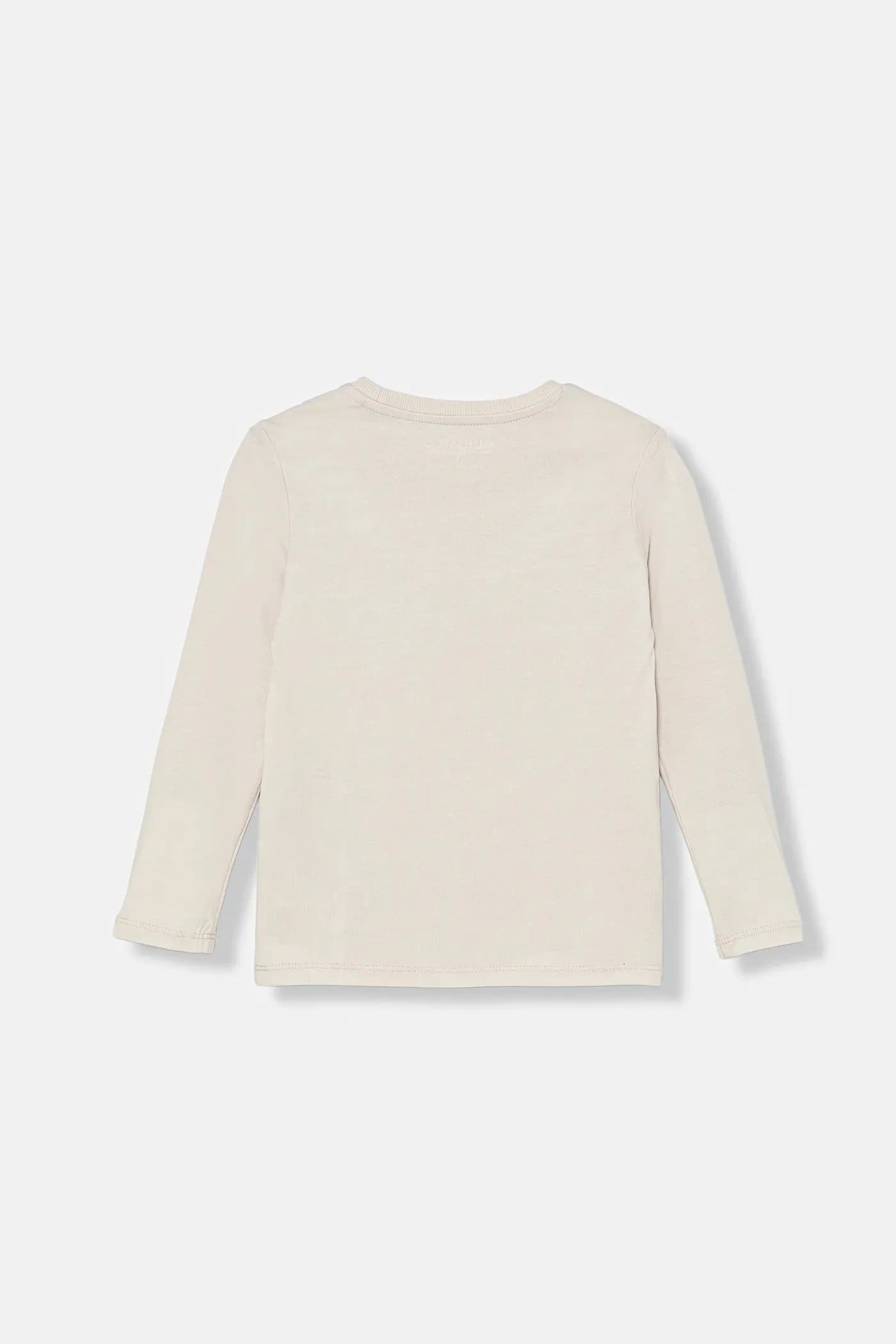 Детская хлопковая рубашка с длинным рукавом - фото 2