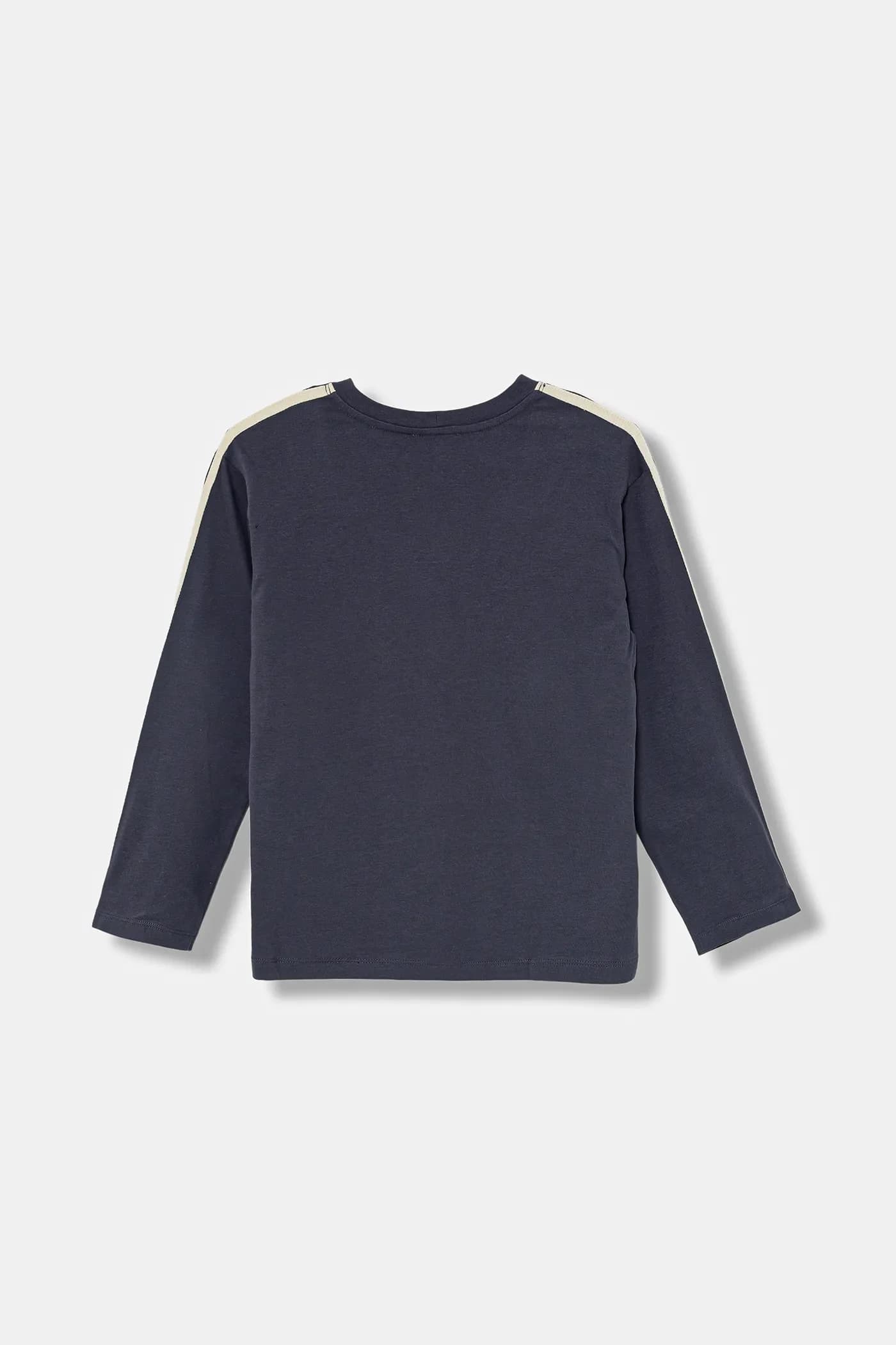 Детская хлопковая рубашка с длинным рукавом - фото 2