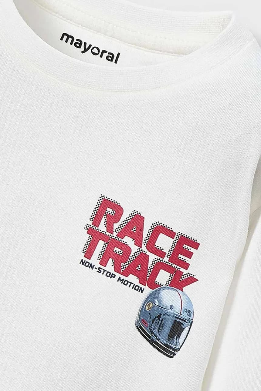 Детская хлопковая рубашка с длинным рукавом - фото 3