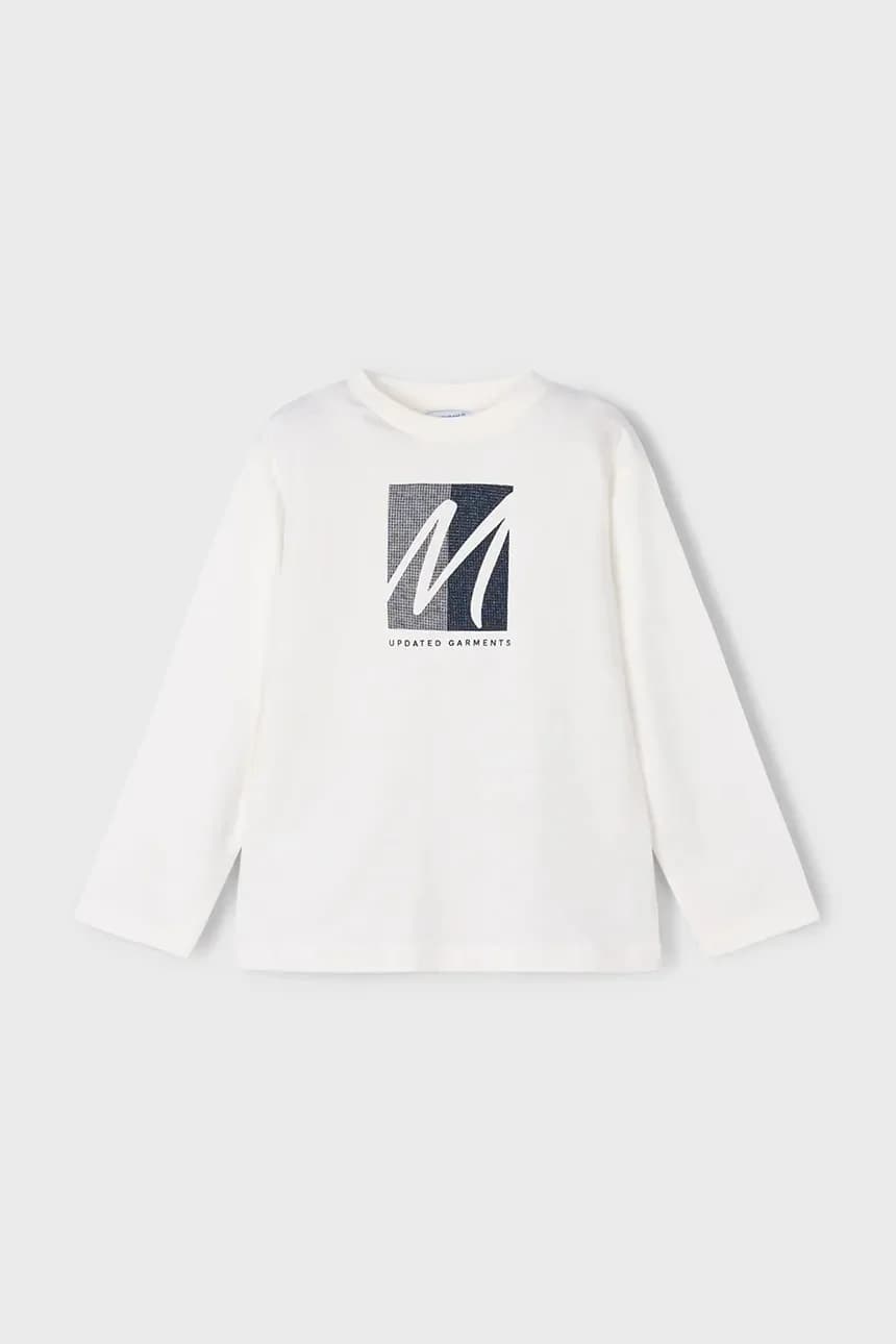 Детская хлопковая рубашка с длинным рукавом - фото 2