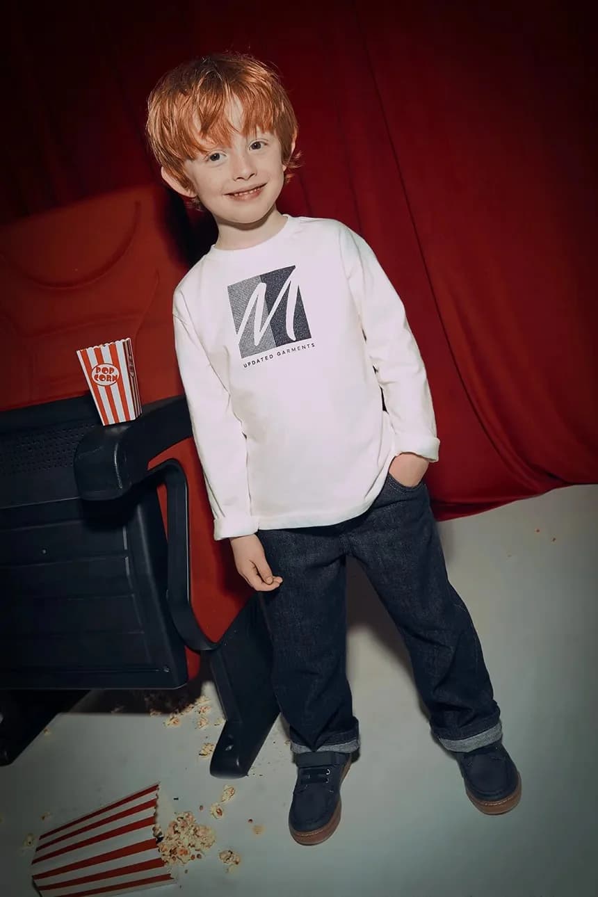 Детская хлопковая рубашка с длинным рукавом - фото 6