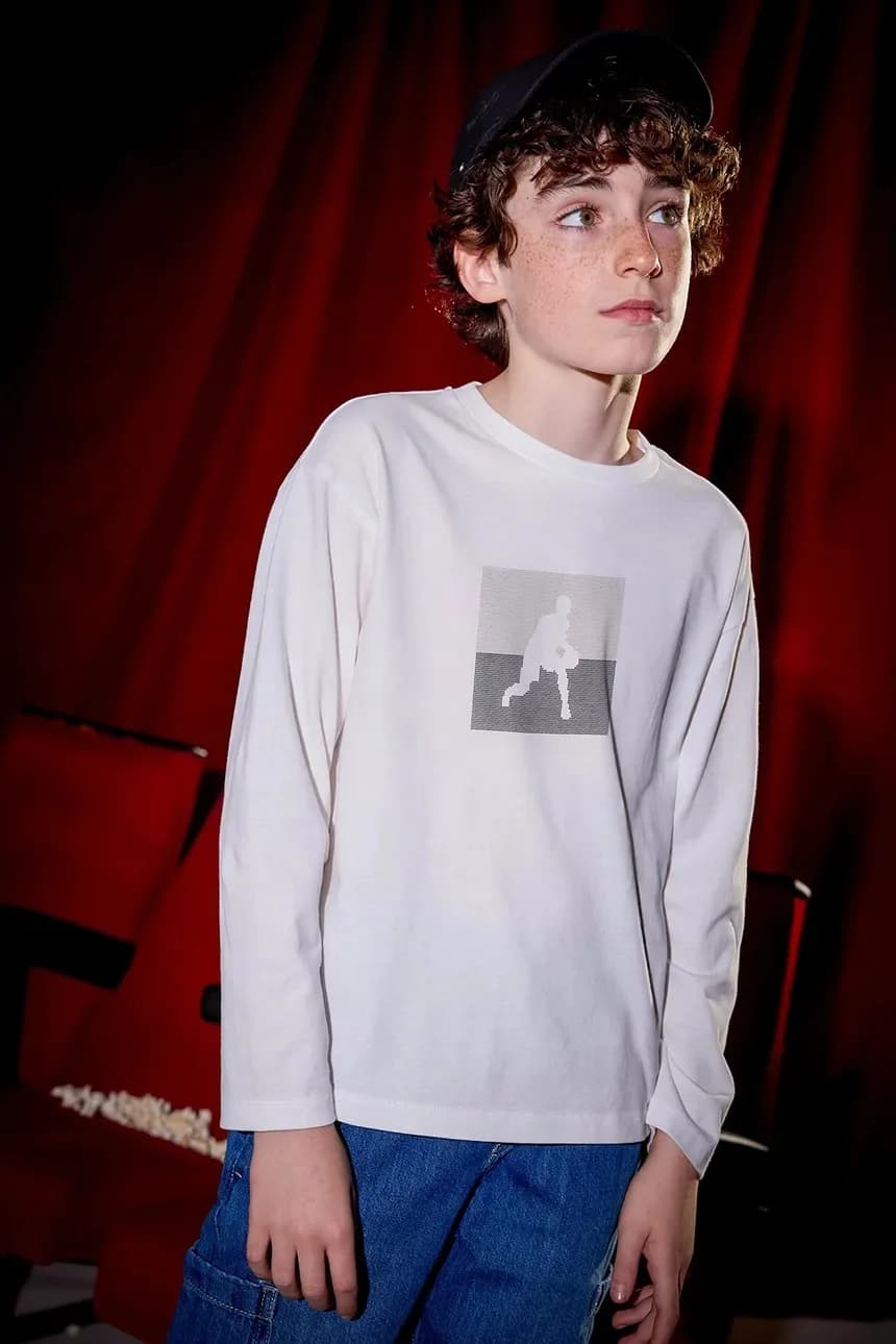 Хлопковая рубашка с длинным рукавом