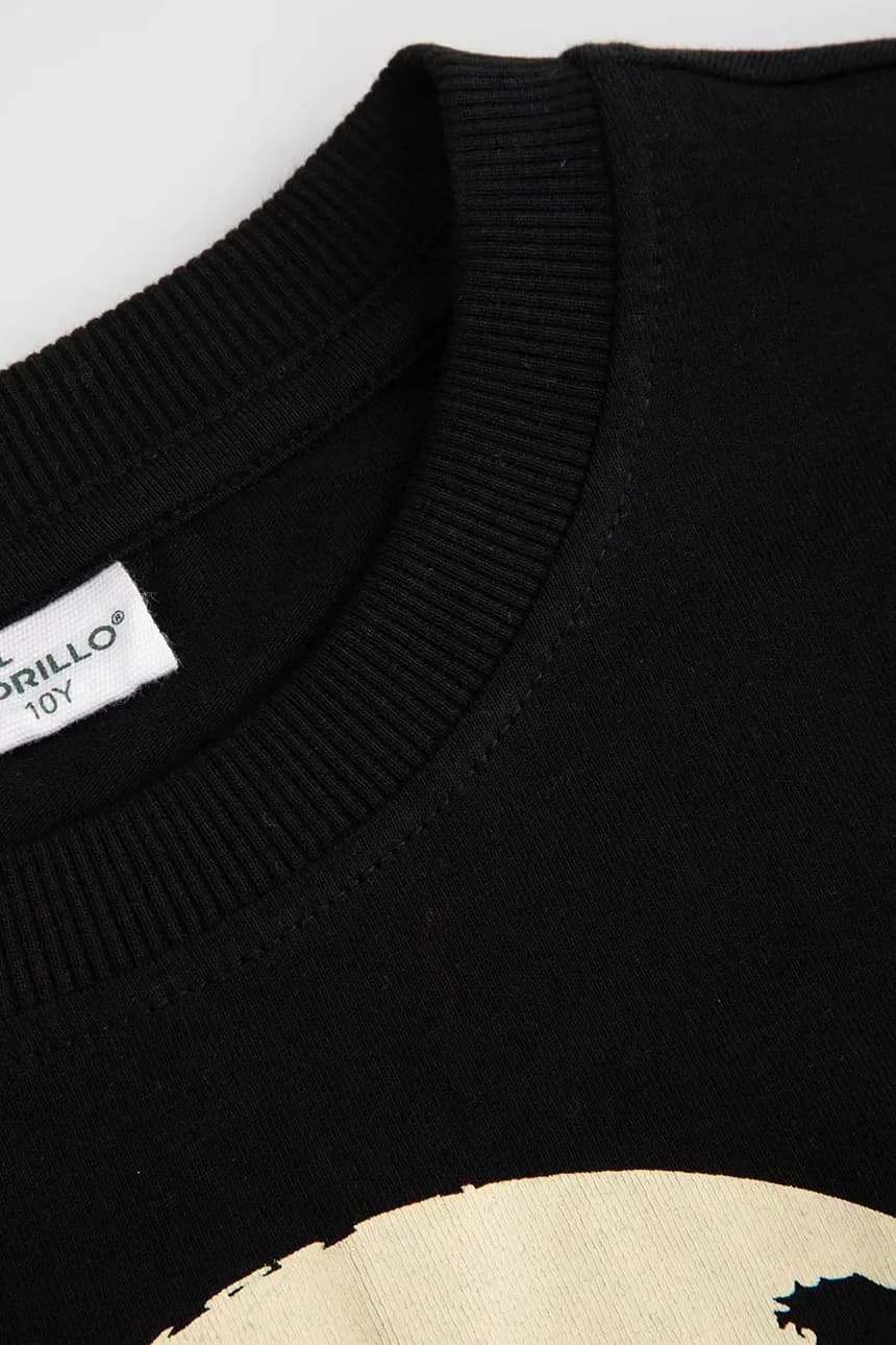 Детская хлопковая рубашка с длинным рукавом - фото 3