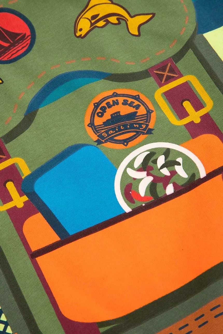 Детская хлопковая рубашка с длинным рукавом - фото 4