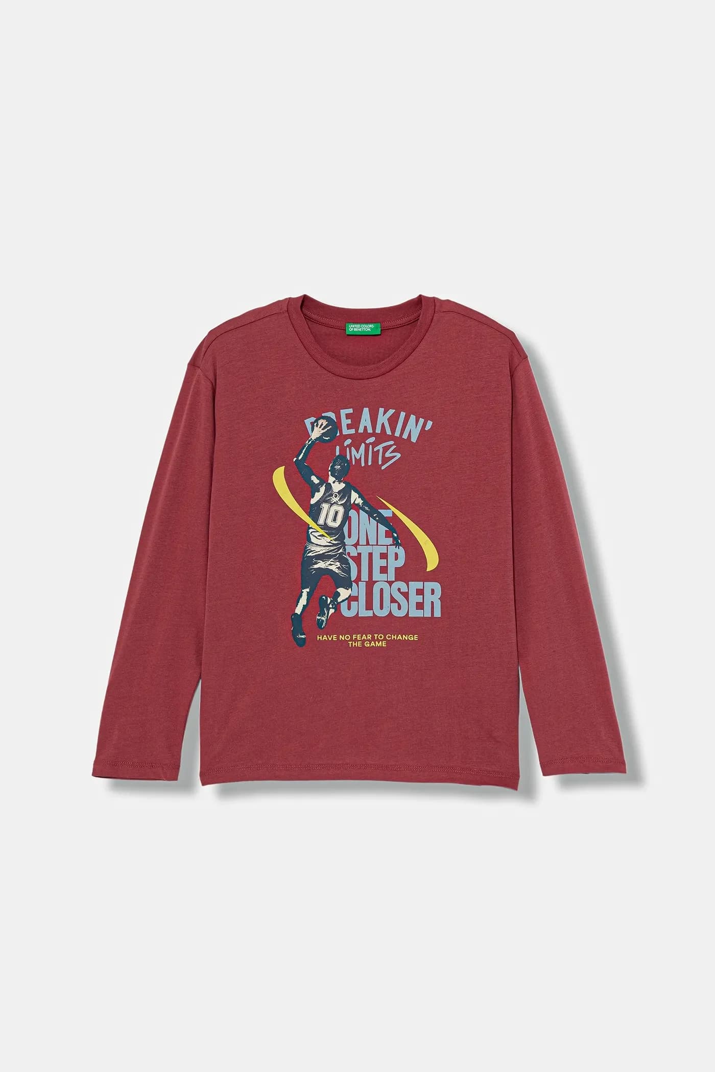 Детская хлопковая рубашка с длинным рукавом