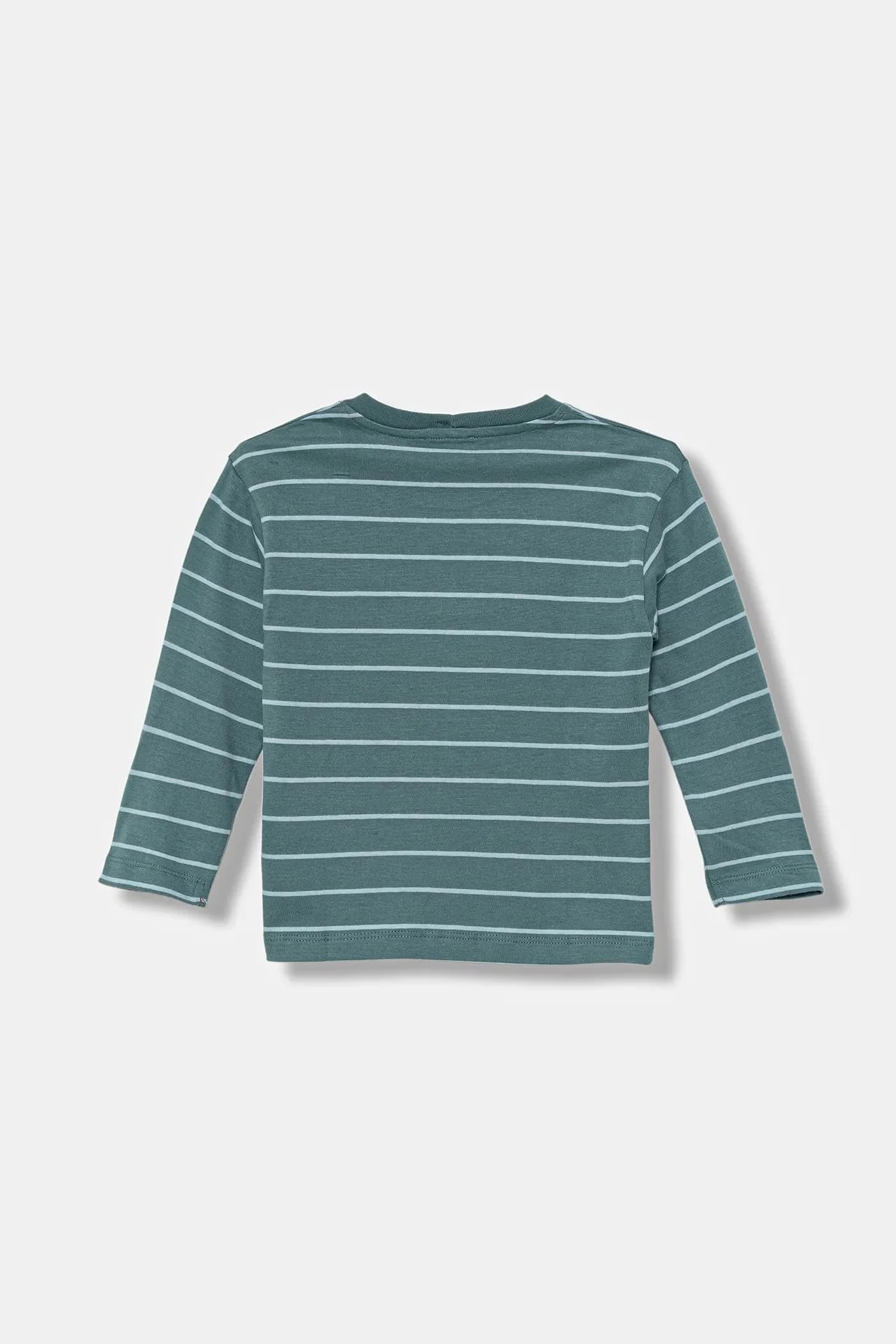 Детская хлопковая рубашка с длинным рукавом - фото 2