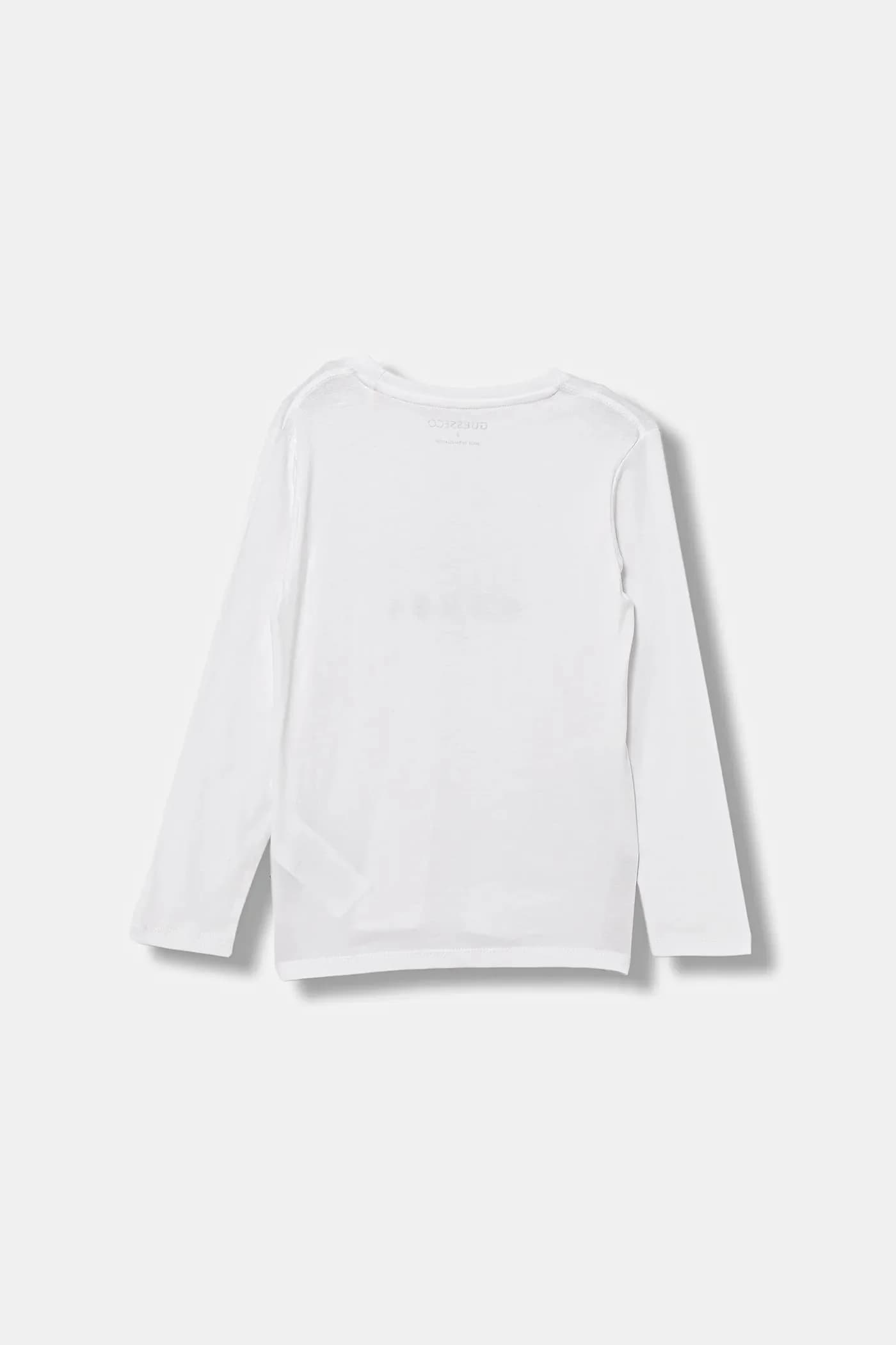 Детская хлопковая рубашка с длинным рукавом - фото 2