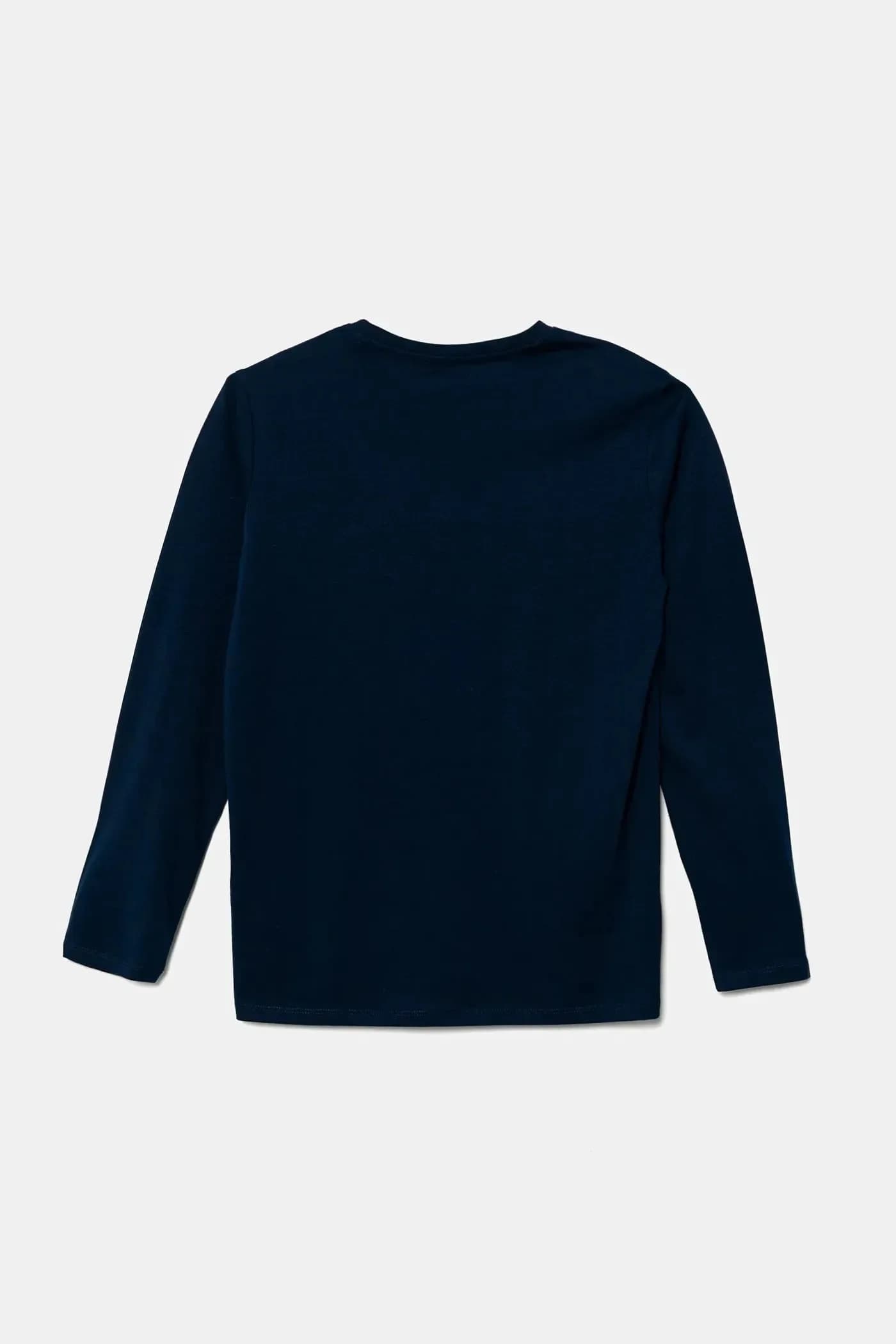 Детская хлопковая рубашка с длинным рукавом - фото 2