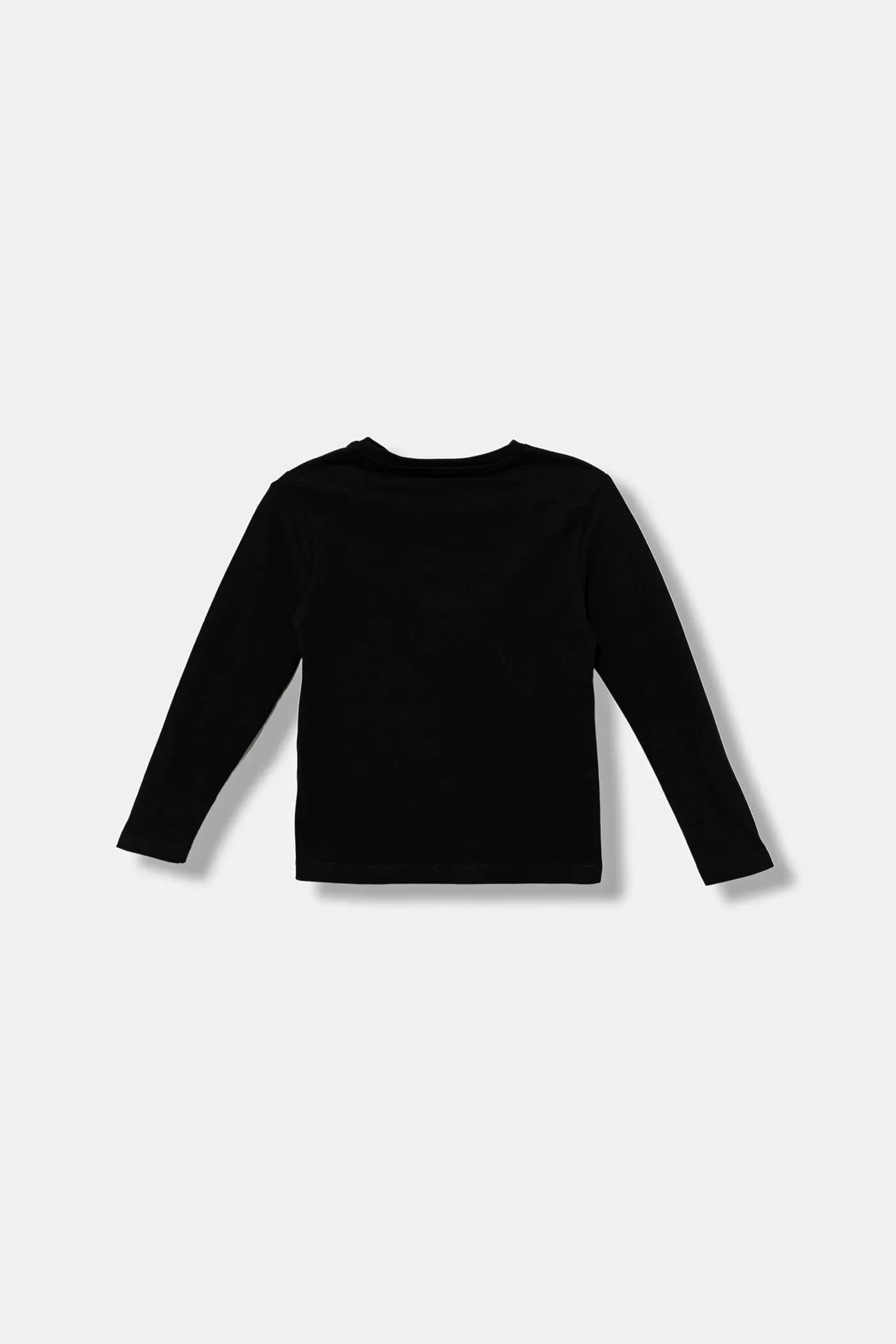 Детская хлопковая рубашка с длинным рукавом - фото 2