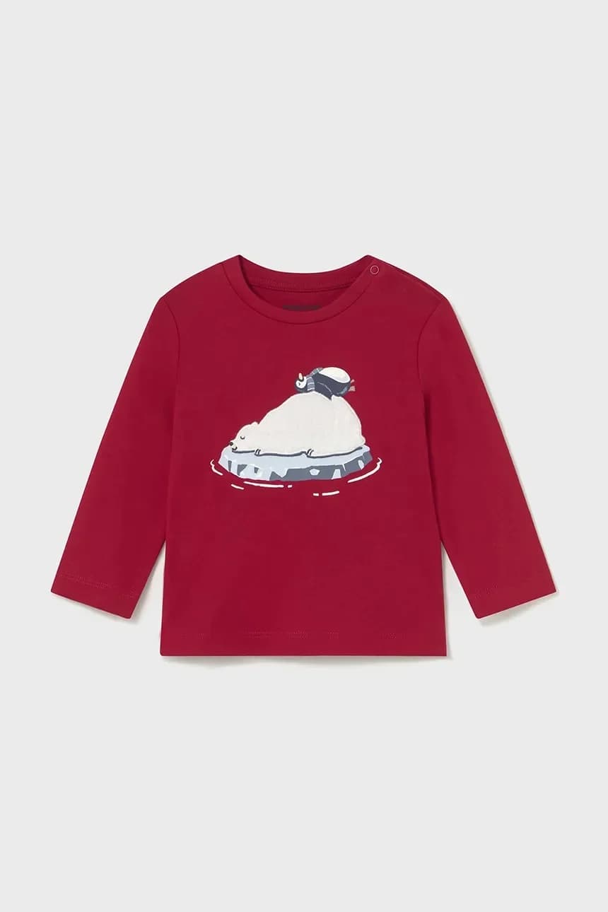 Детская хлопковая рубашка с длинным рукавом - фото 2