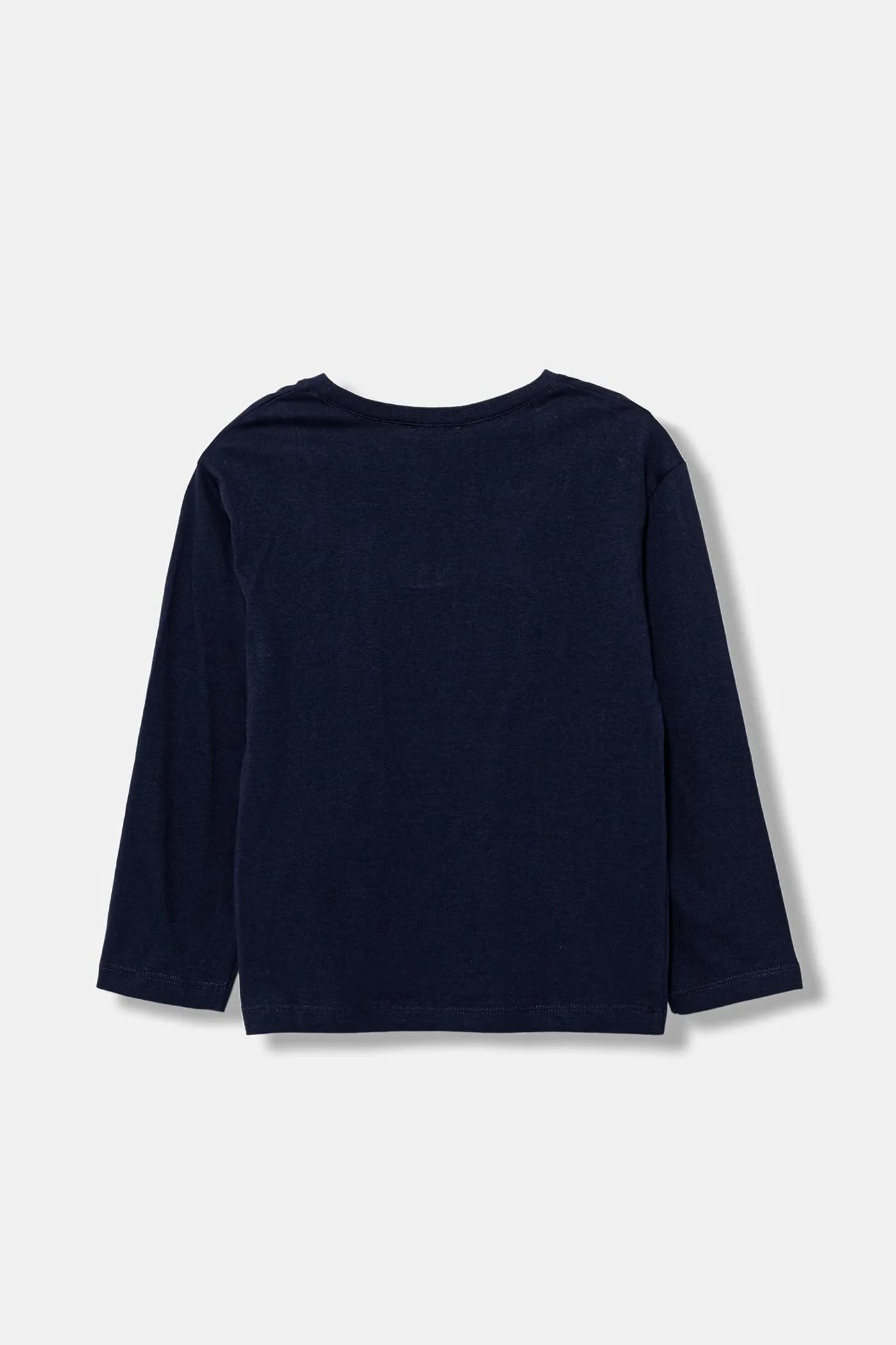 Детская хлопковая рубашка с длинным рукавом - фото 2