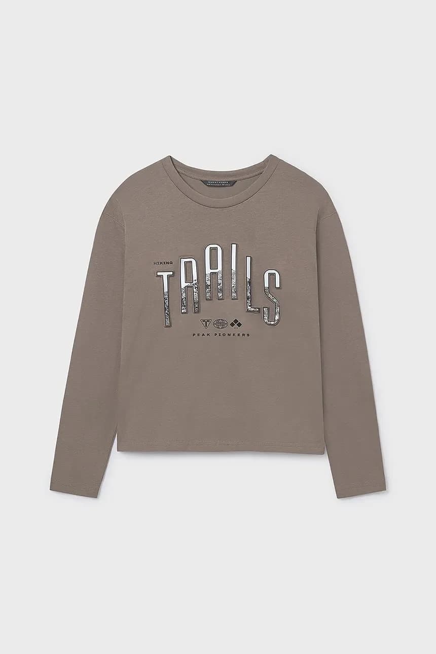 Детская хлопковая рубашка с длинным рукавом - фото 2