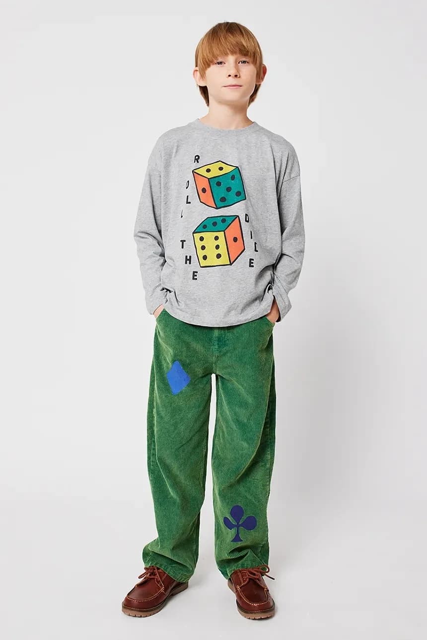 Хлопковая футболка с длинными рукавами для малышей Roll the Dice - фото 3