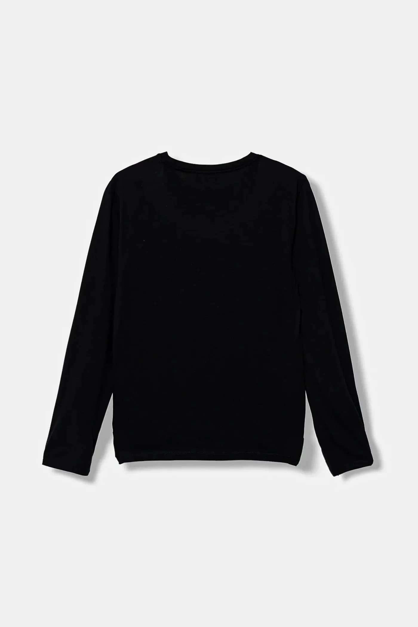 Детская хлопковая рубашка с длинным рукавом - фото 2