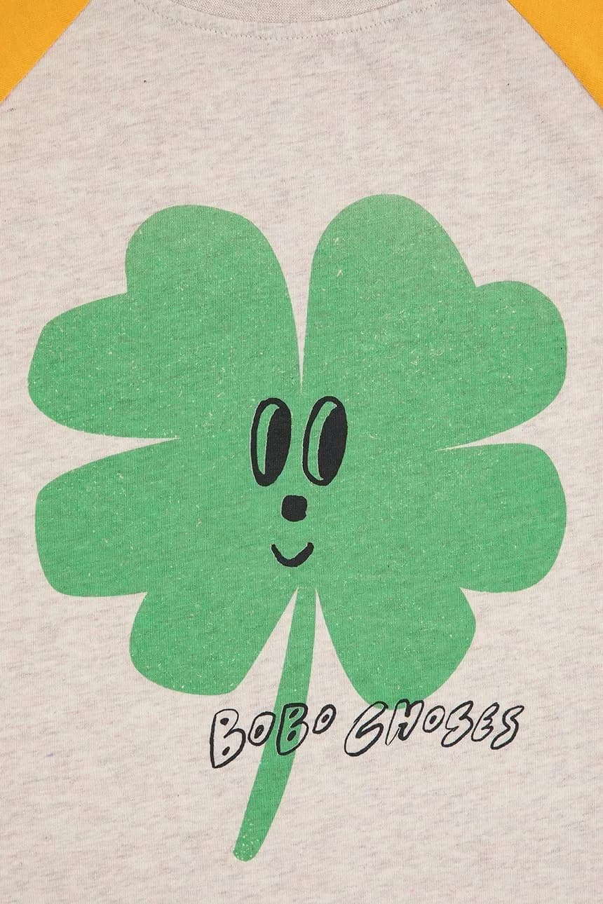 Детская хлопковая рубашка Lucky Clover с длинными рукавами - фото 3