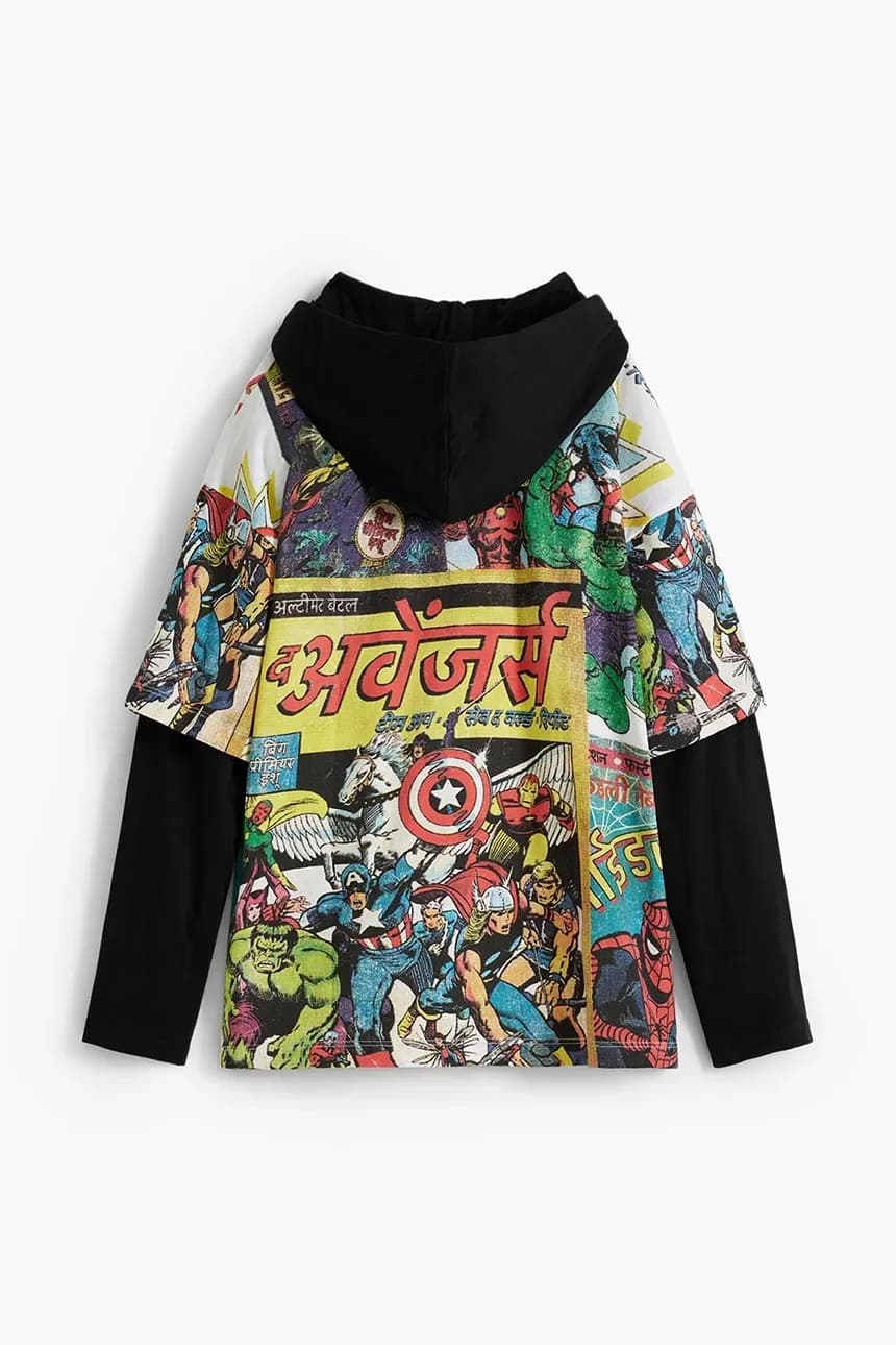 Детская хлопковая рубашка с длинным рукавом - фото 3