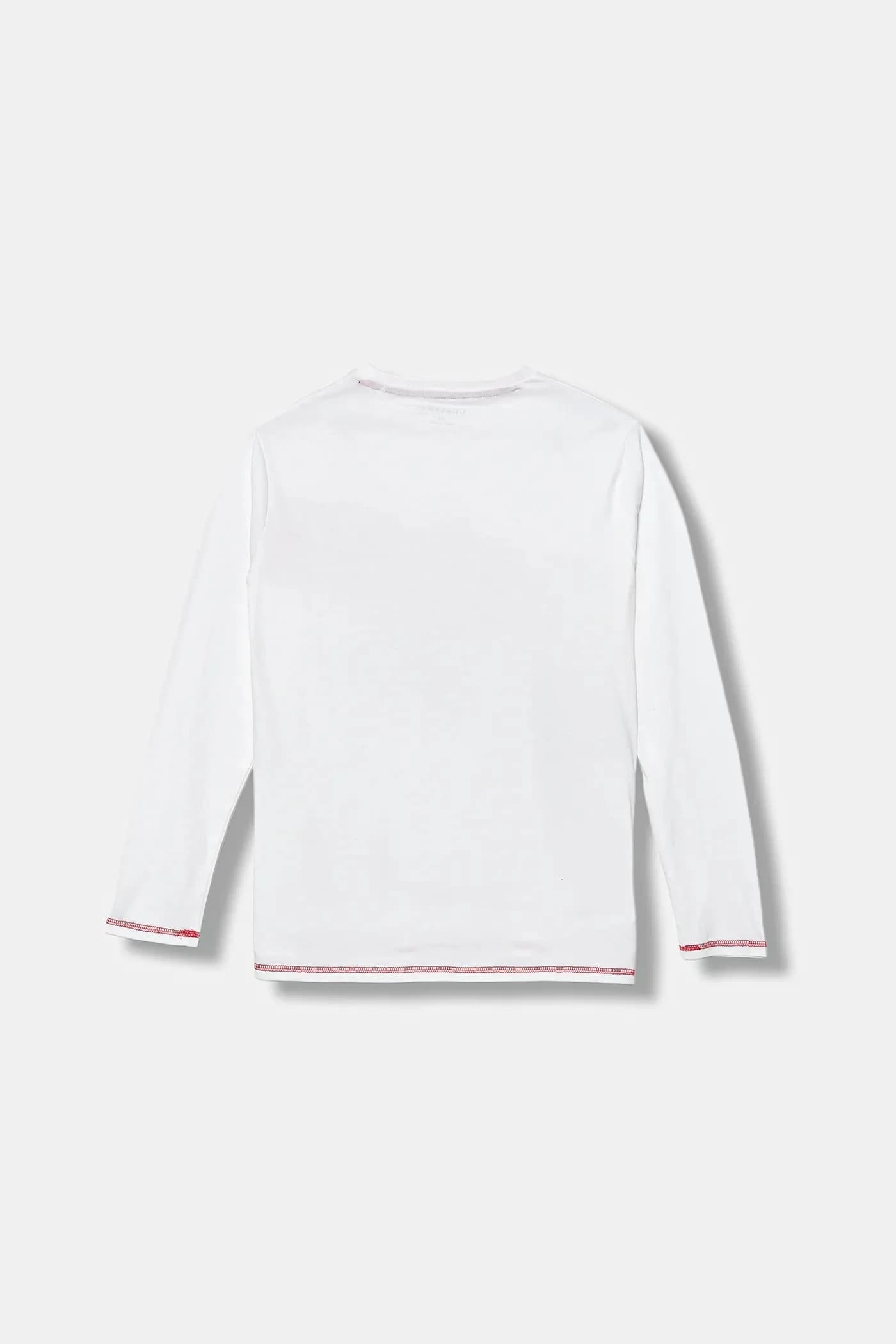 Детская хлопковая рубашка с длинным рукавом - фото 2