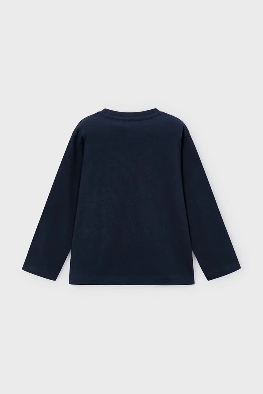 Детская хлопковая рубашка с длинным рукавом - фото 2