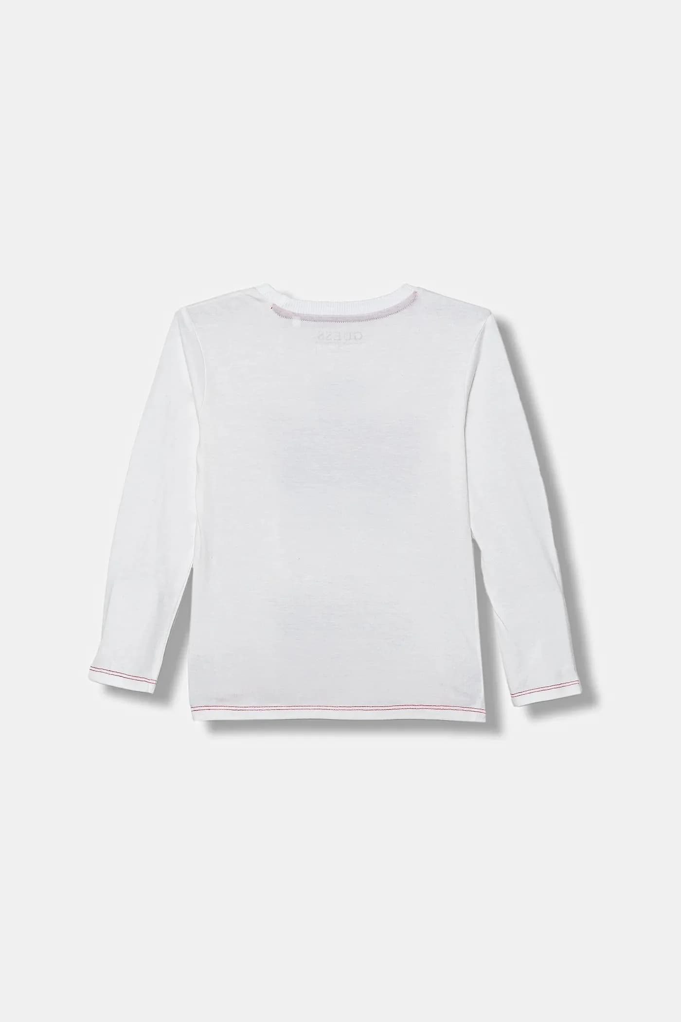 Детская хлопковая рубашка с длинным рукавом - фото 2