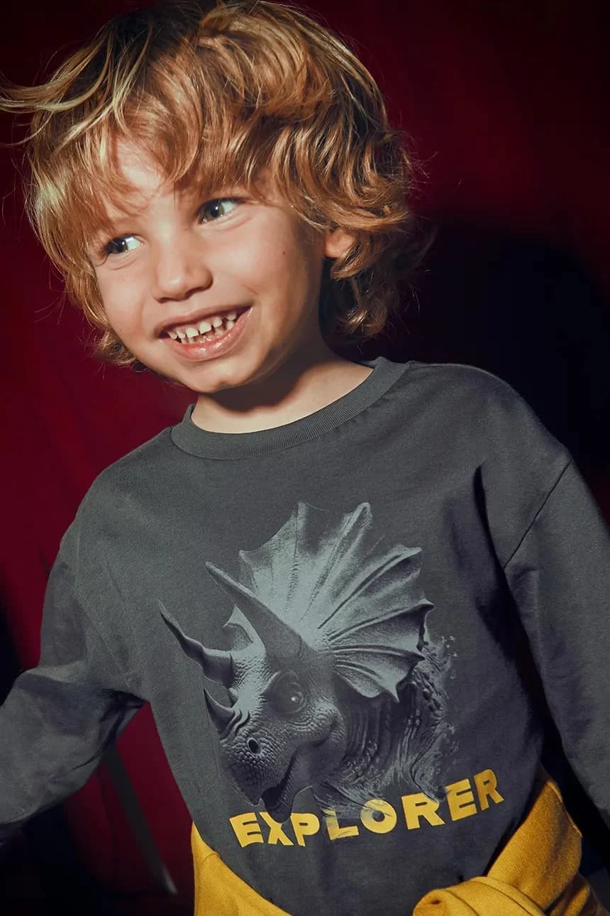 Хлопковая рубашка с длинным рукавом - фото 5