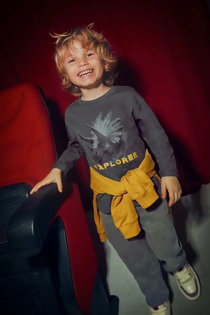 Хлопковая рубашка с длинным рукавом - фото 6