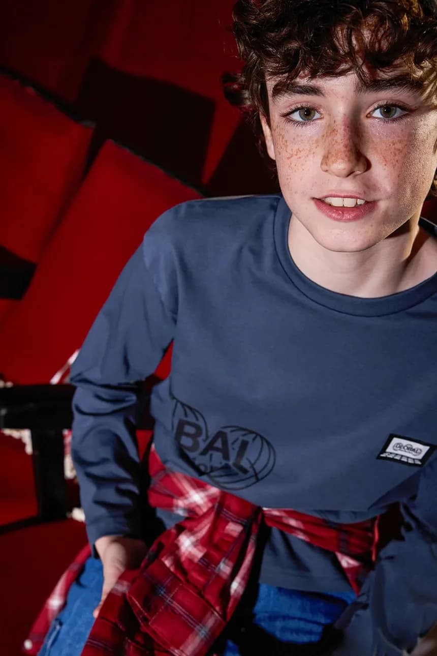 Хлопковая рубашка с длинным рукавом - фото 5