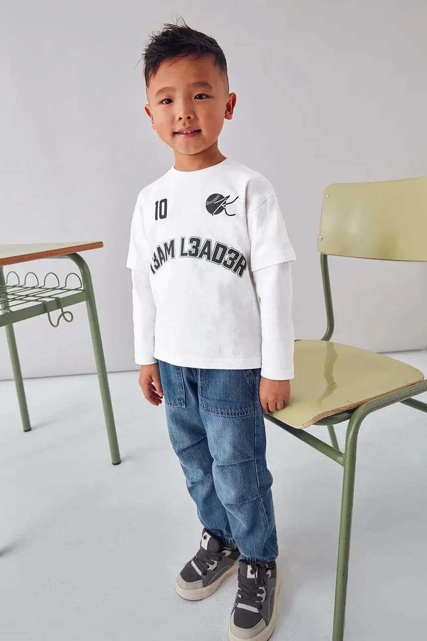 Хлопковая рубашка с длинным рукавом - фото 6