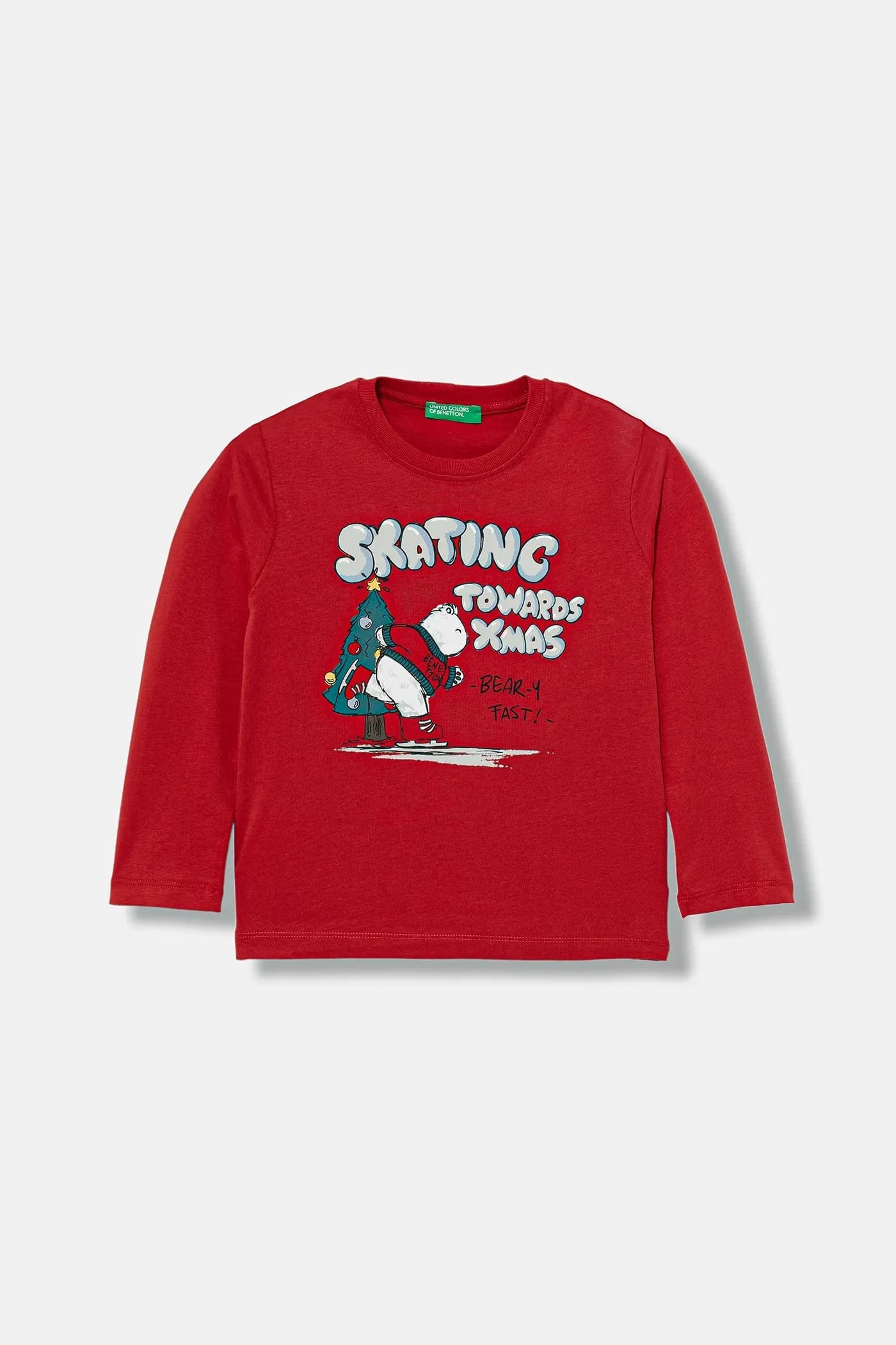 Детская хлопковая рубашка с длинным рукавом