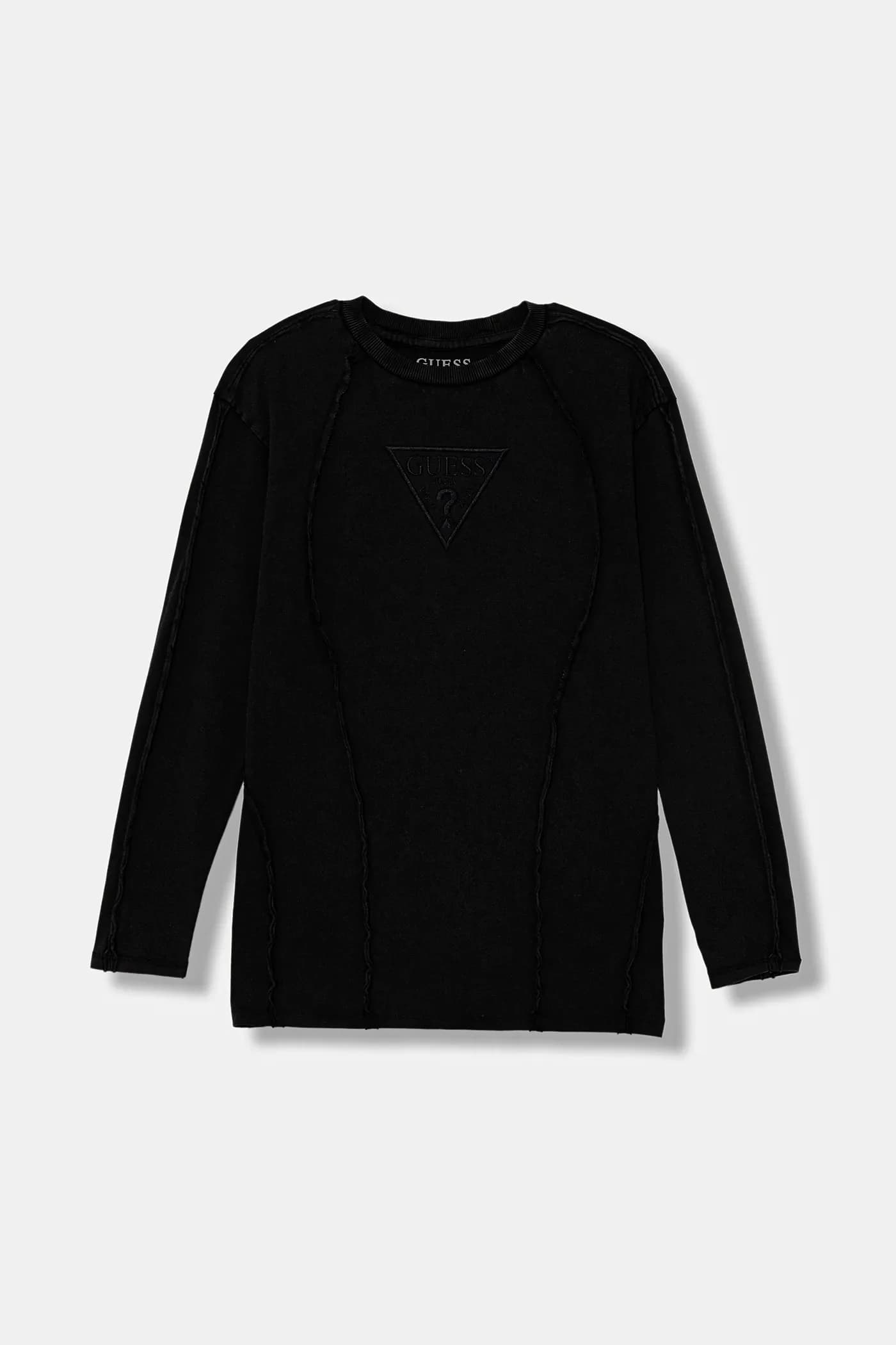 Детская хлопковая рубашка с длинным рукавом