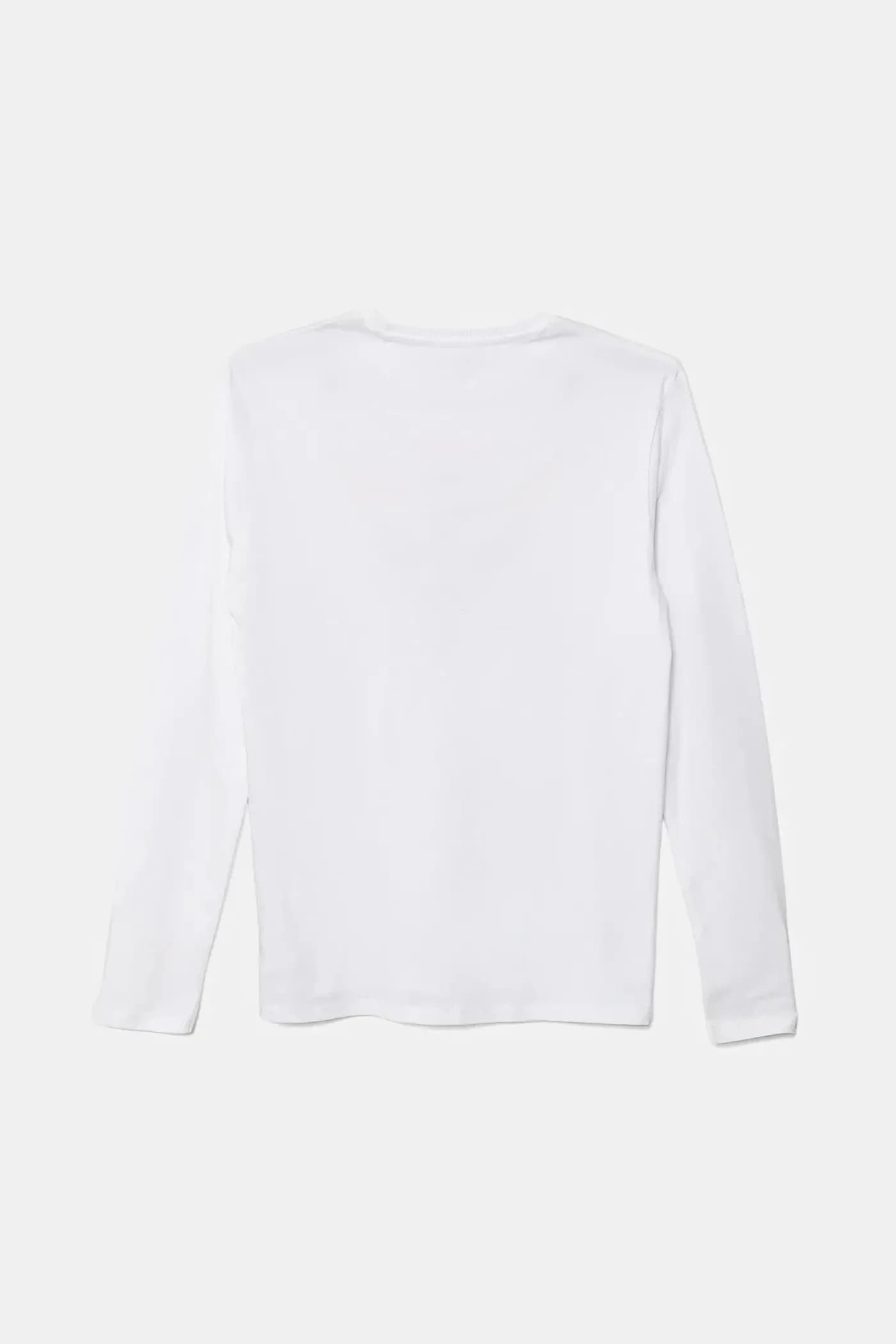 Детская хлопковая рубашка с длинным рукавом - фото 2