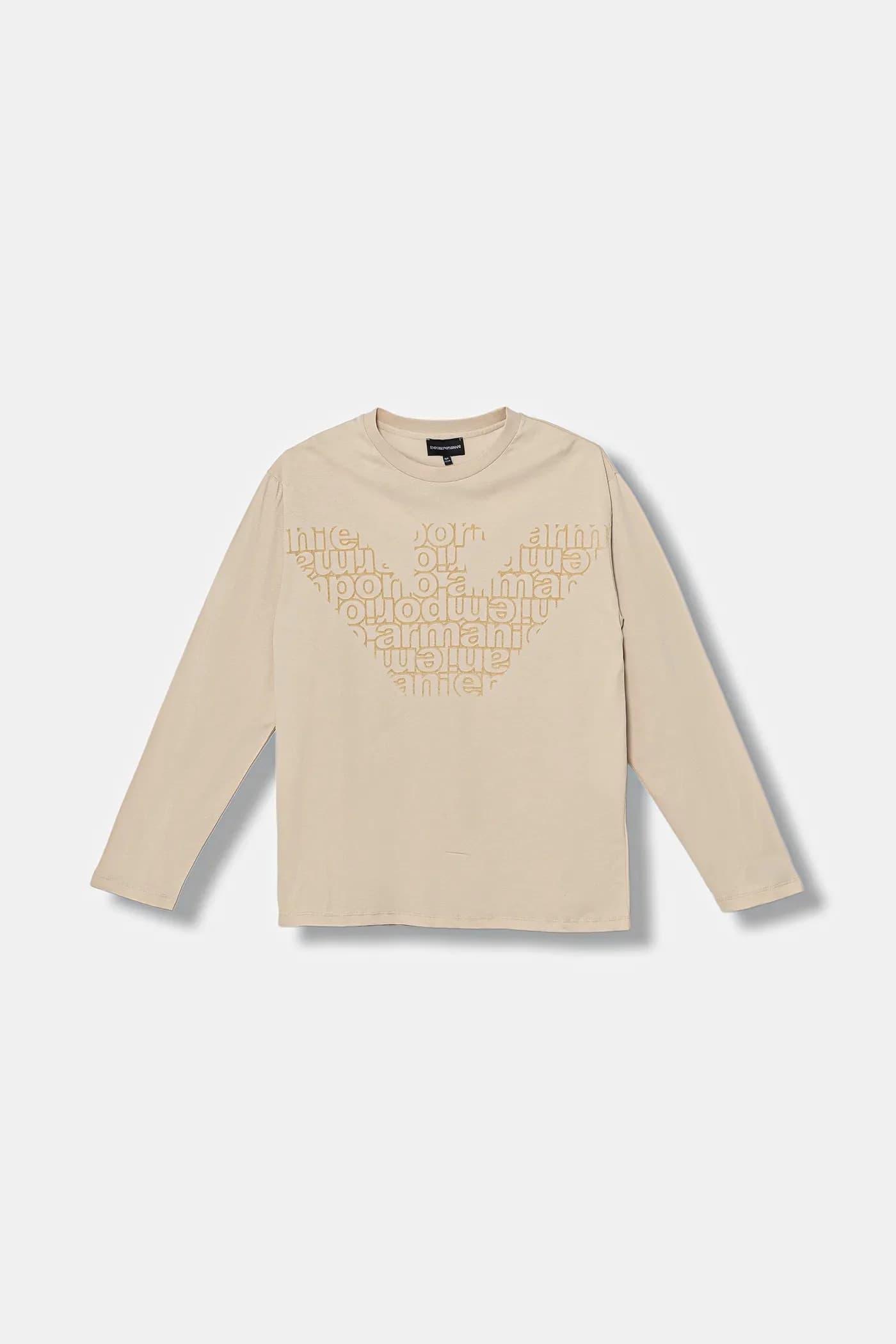 Детская хлопковая рубашка с длинным рукавом