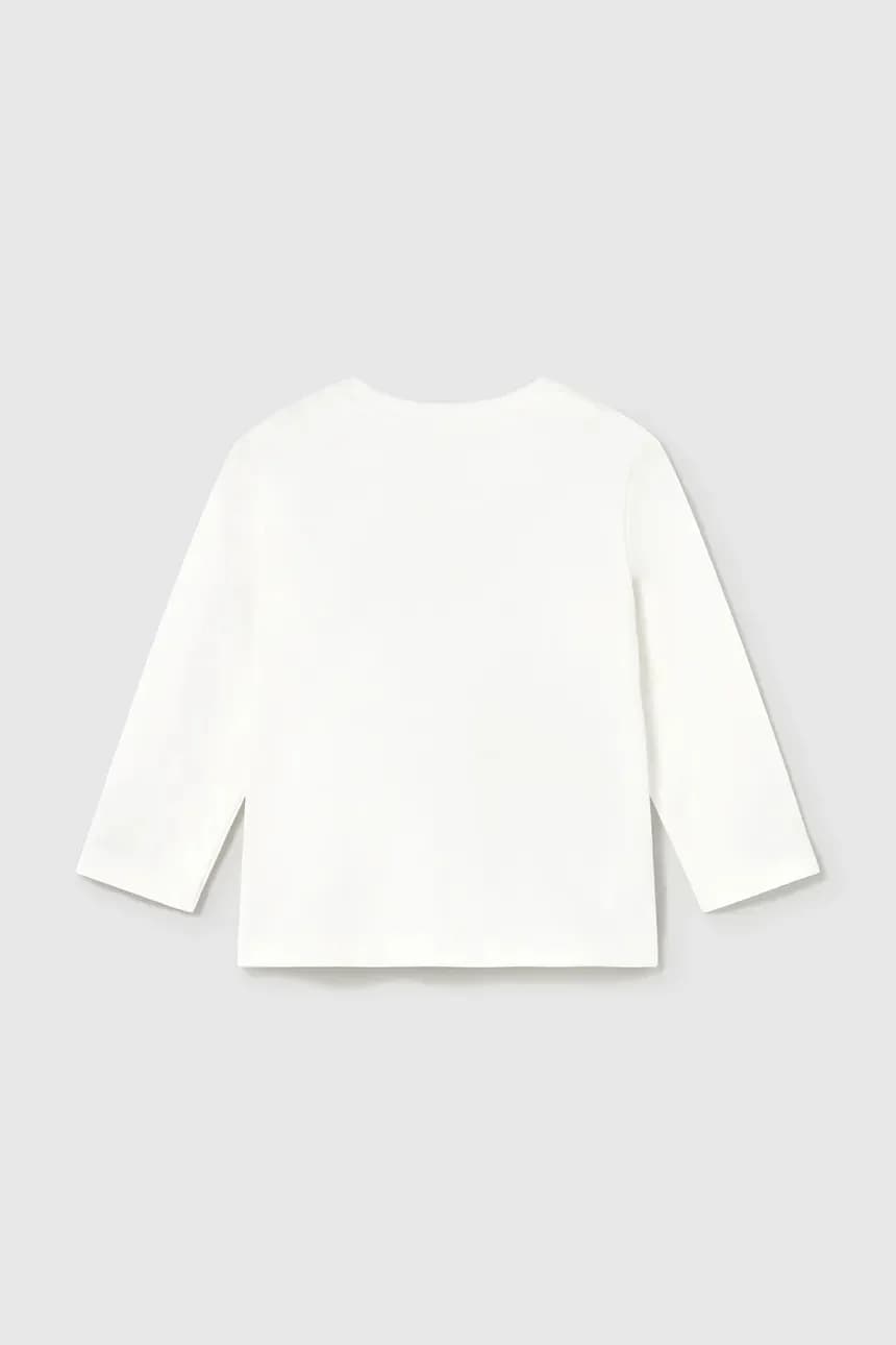 Детская хлопковая рубашка с длинным рукавом - фото 3