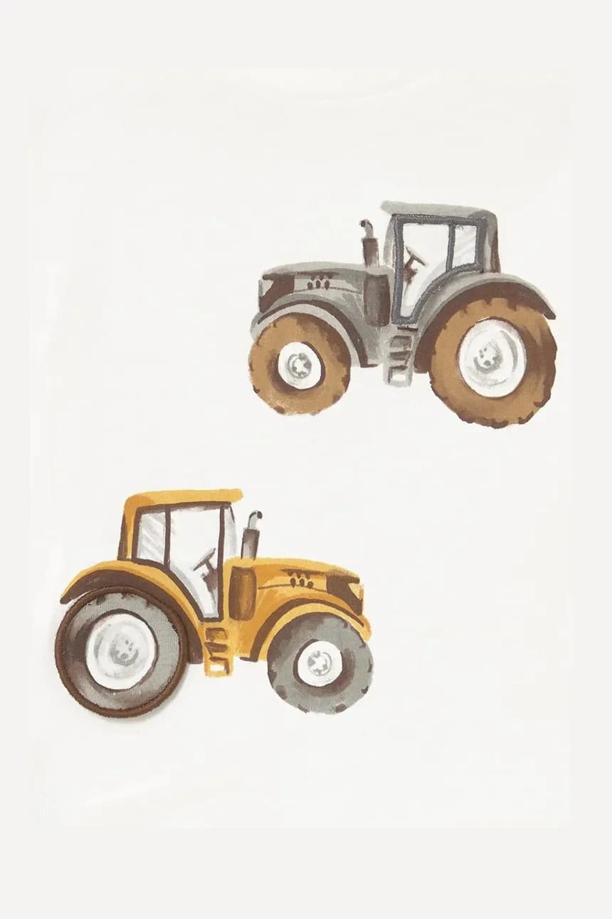 Детская хлопковая рубашка с длинным рукавом - фото 4