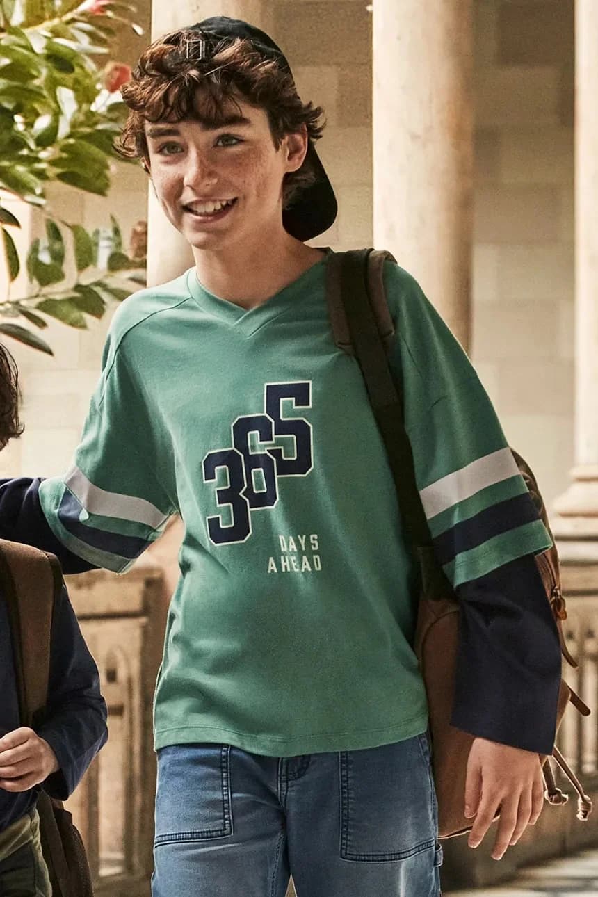 Хлопковая рубашка с длинным рукавом