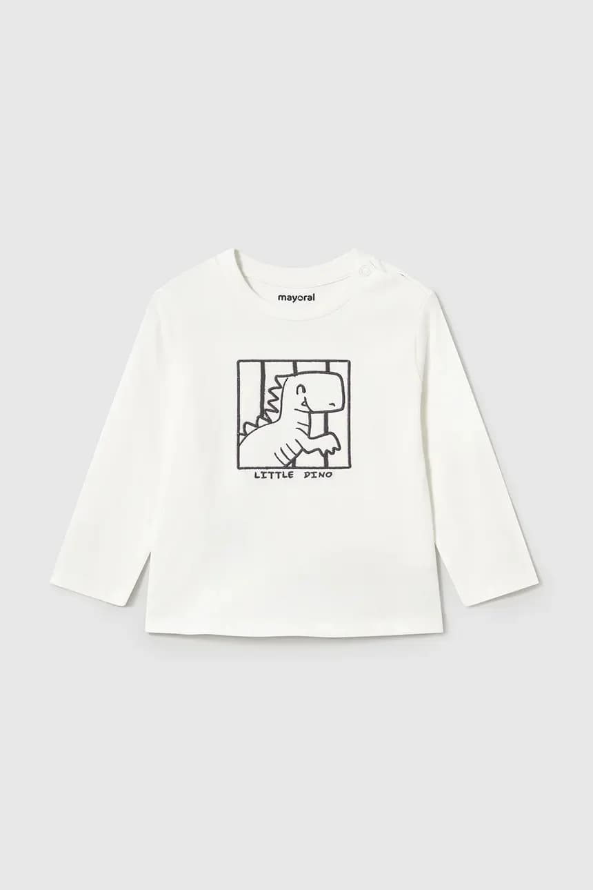Детский хлопок с длинными рукавами