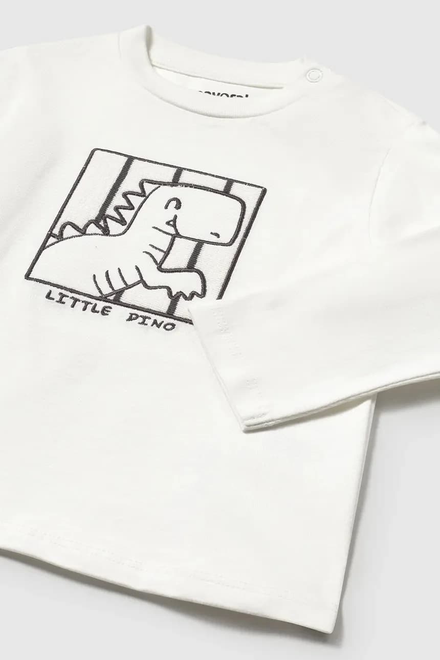 Детский хлопок с длинными рукавами - фото 3