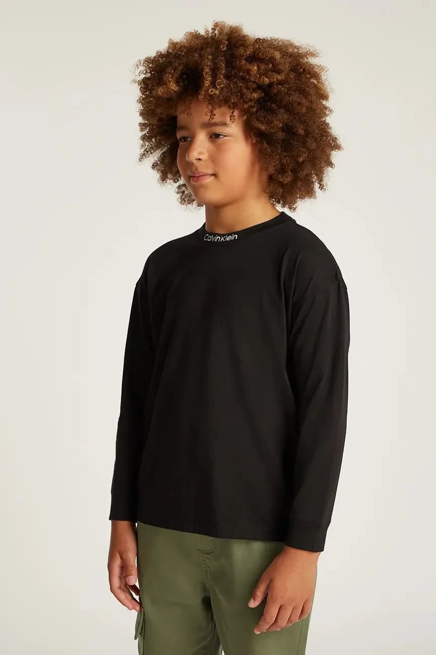 Детская хлопковая рубашка с длинным рукавом - фото 5