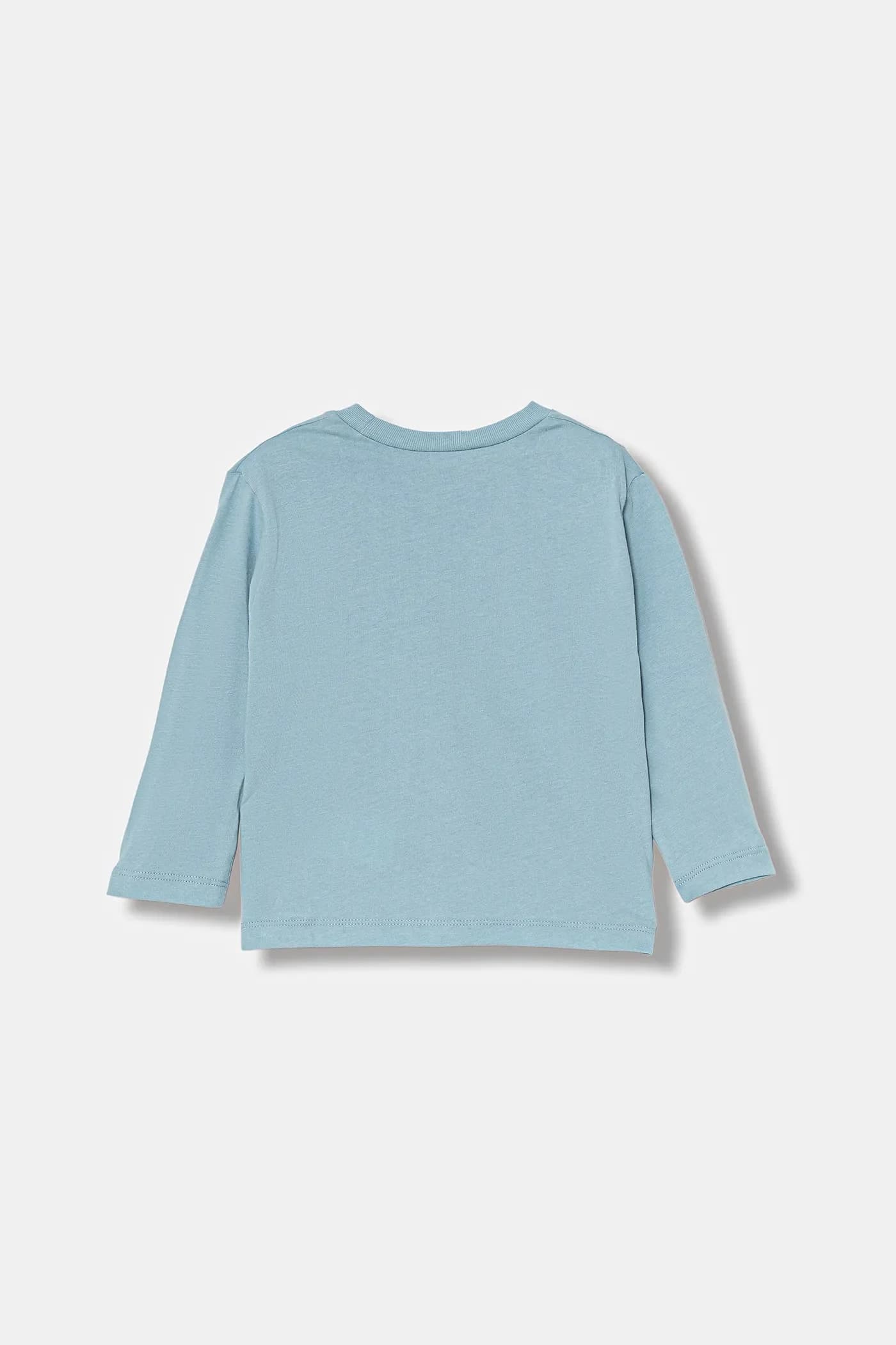 Детская хлопковая рубашка с длинным рукавом - фото 2