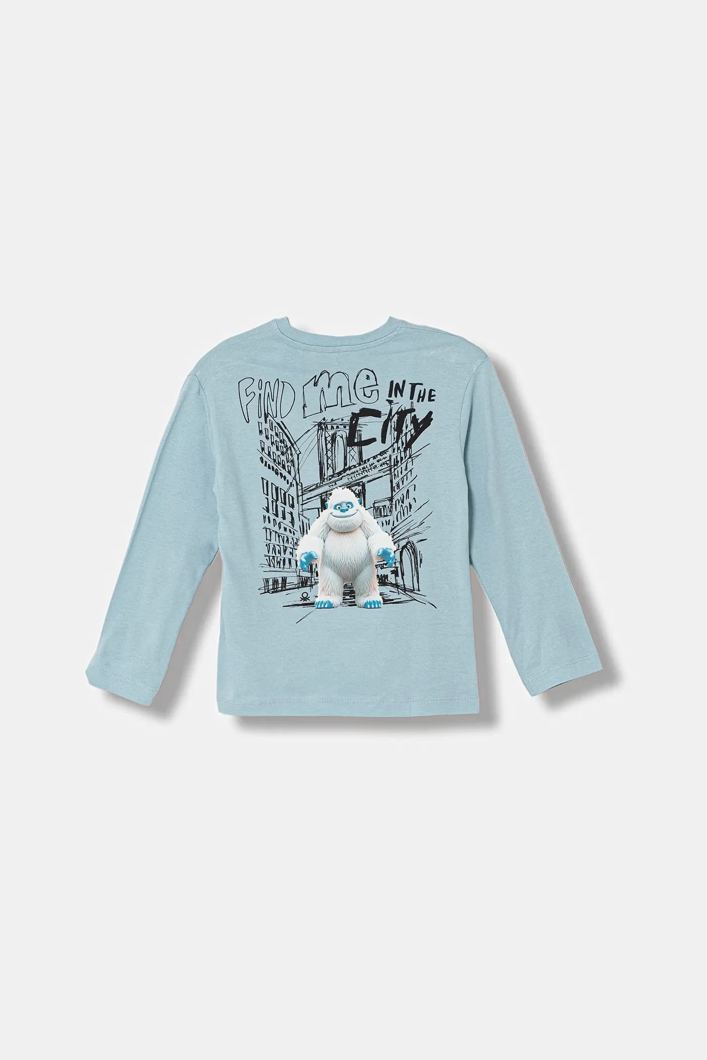 Детская хлопковая рубашка с длинным рукавом