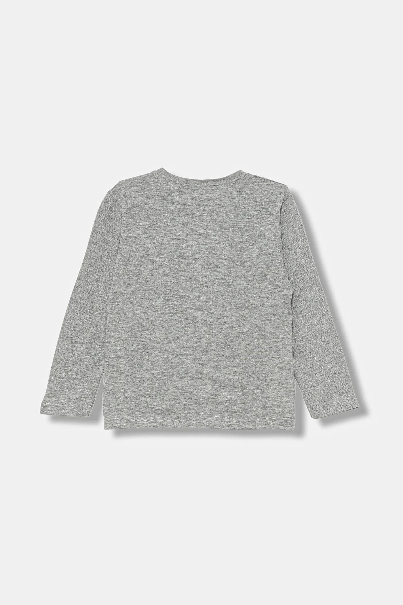 Детская хлопковая рубашка с длинным рукавом - фото 2