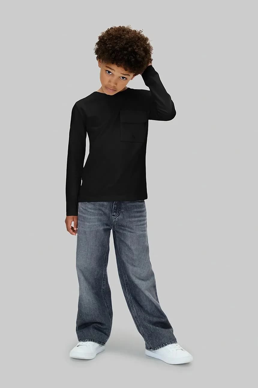 Детская хлопковая рубашка с длинным рукавом - фото 5