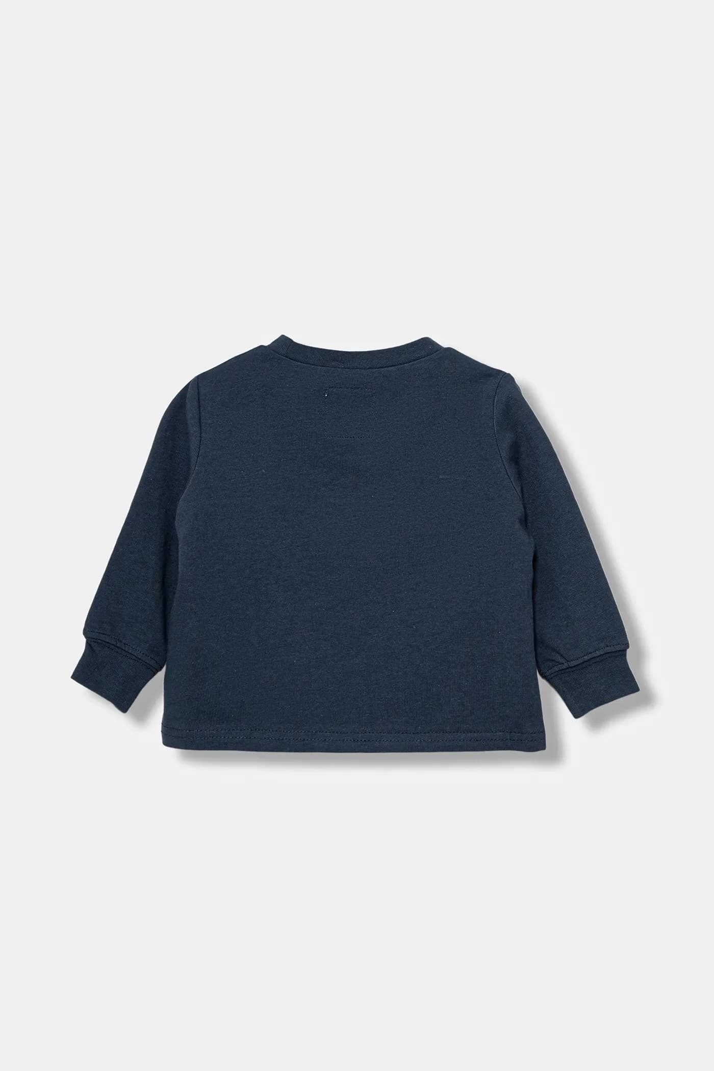 ФУТБОЛКА COLLEGIATE LS с длинными рукавами из детского хлопка - фото 2